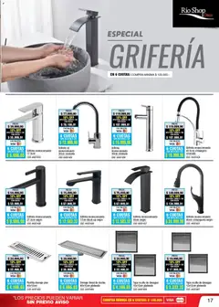 Vista previa Río Shop Deco catálogo válido desde el 17.03.2026 | Página: 17 | Productos: Parrilla, Ducha