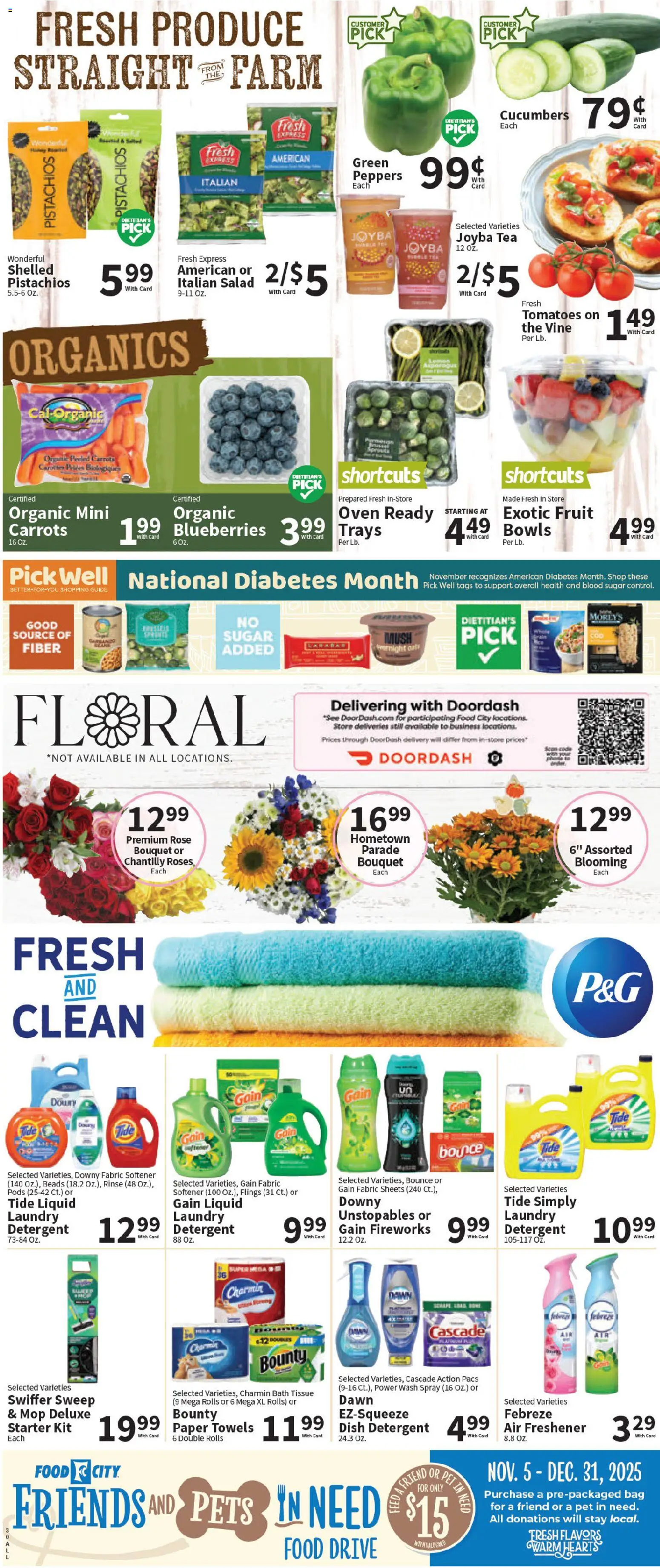 Food City Weekly Ad - valid from 05.11.2025 | Page: 5 | Products: Tea, Salad, Sugar, Starter