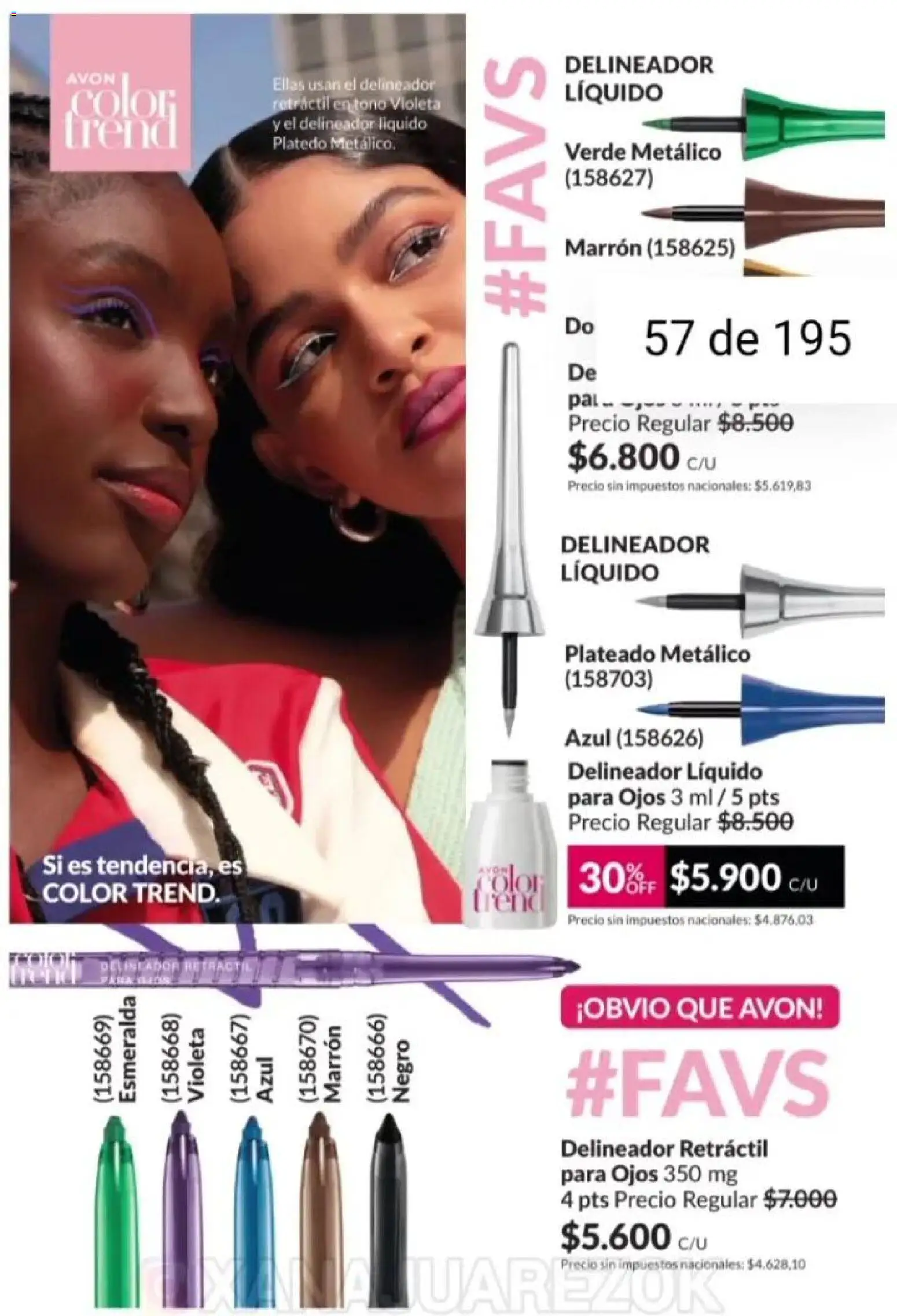 Catálogo AVON Campaña 1/2026 │ válido desde el 01.01.2026 | Página: 51 | Productos: Delineador