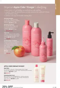 Preview of Avon weekly ads valid from 11.02.2026 | Page: 31 | Products: Apple Cider Vinegar, Cider, Conditioner, Body Wash