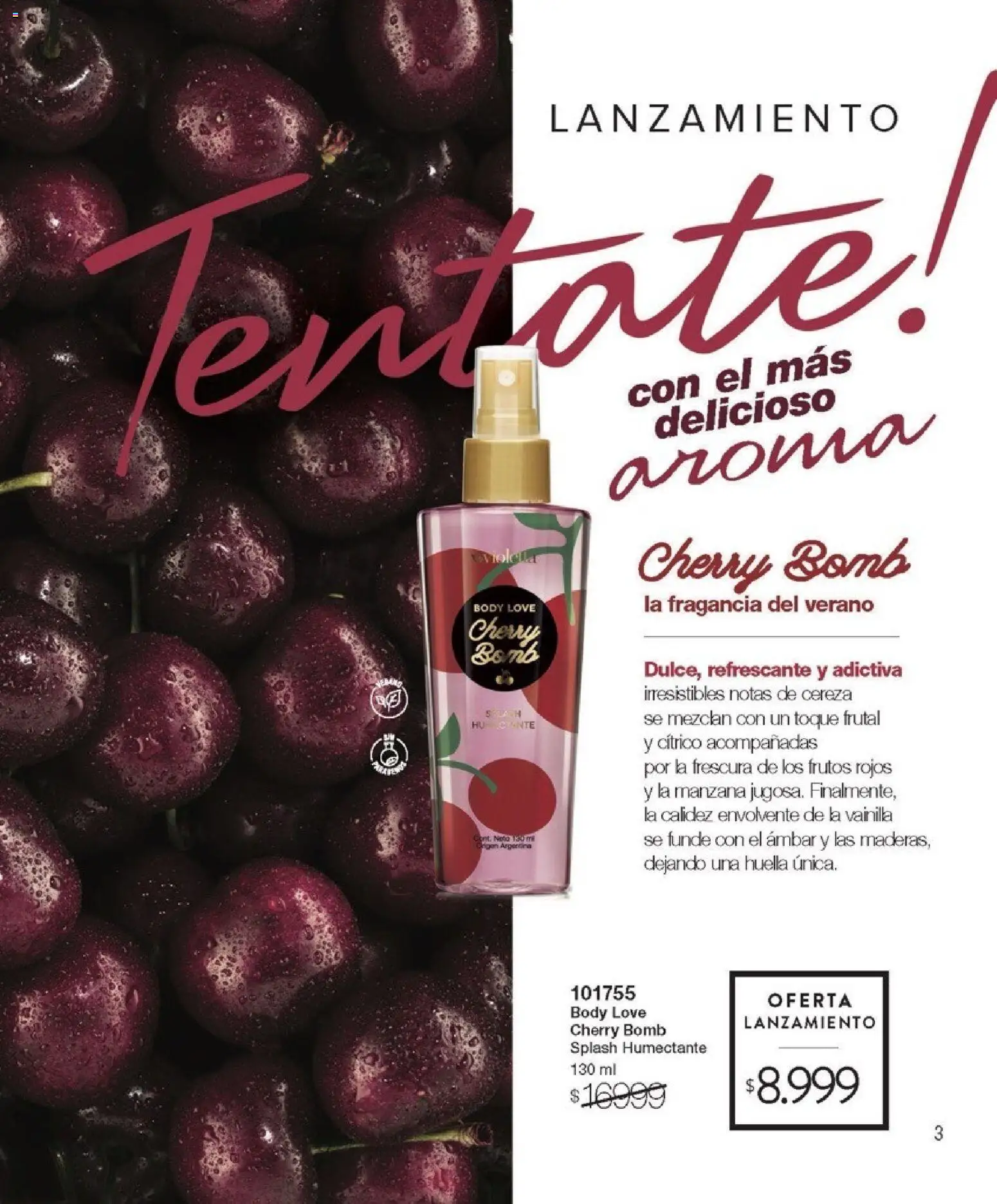 Violetta catálogo │ válido desde el 01.02.2026 | Página: 3 | Productos: Body, Fragancia, Manzana