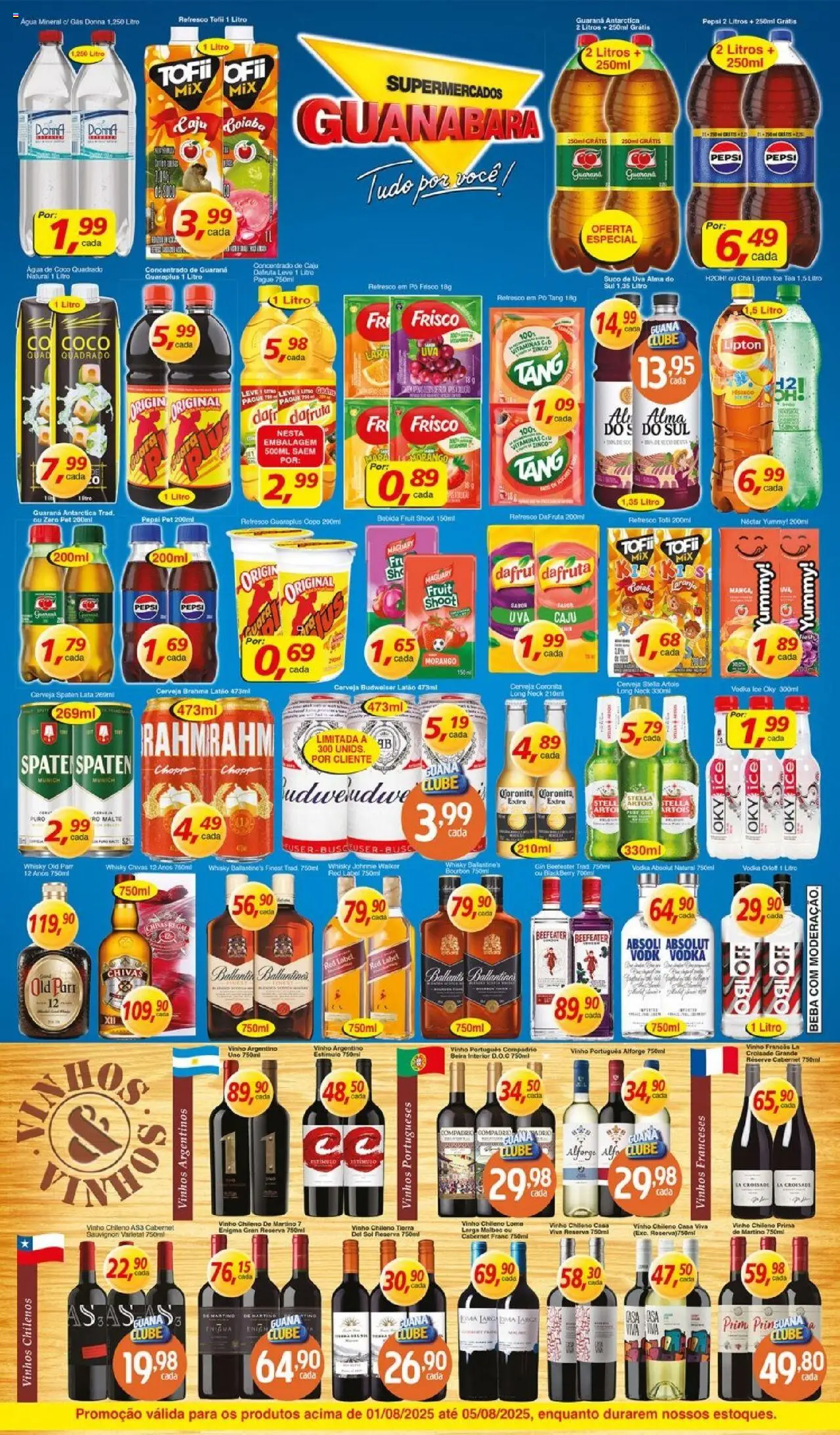 Supermercados Guanabara Folheto - válido de 01.08.2025 | Página: 8