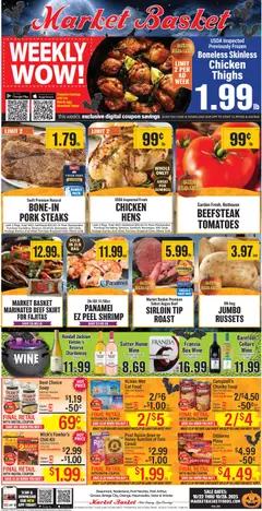 Preview of Market Basket weekly ads valid from 22.10.2025