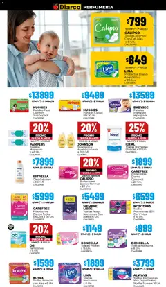 Vista previa Diarco ofertas válido desde el 08.12.2025 | Página: 13 | Productos: Tampones, Toallas, Individual, Pañales