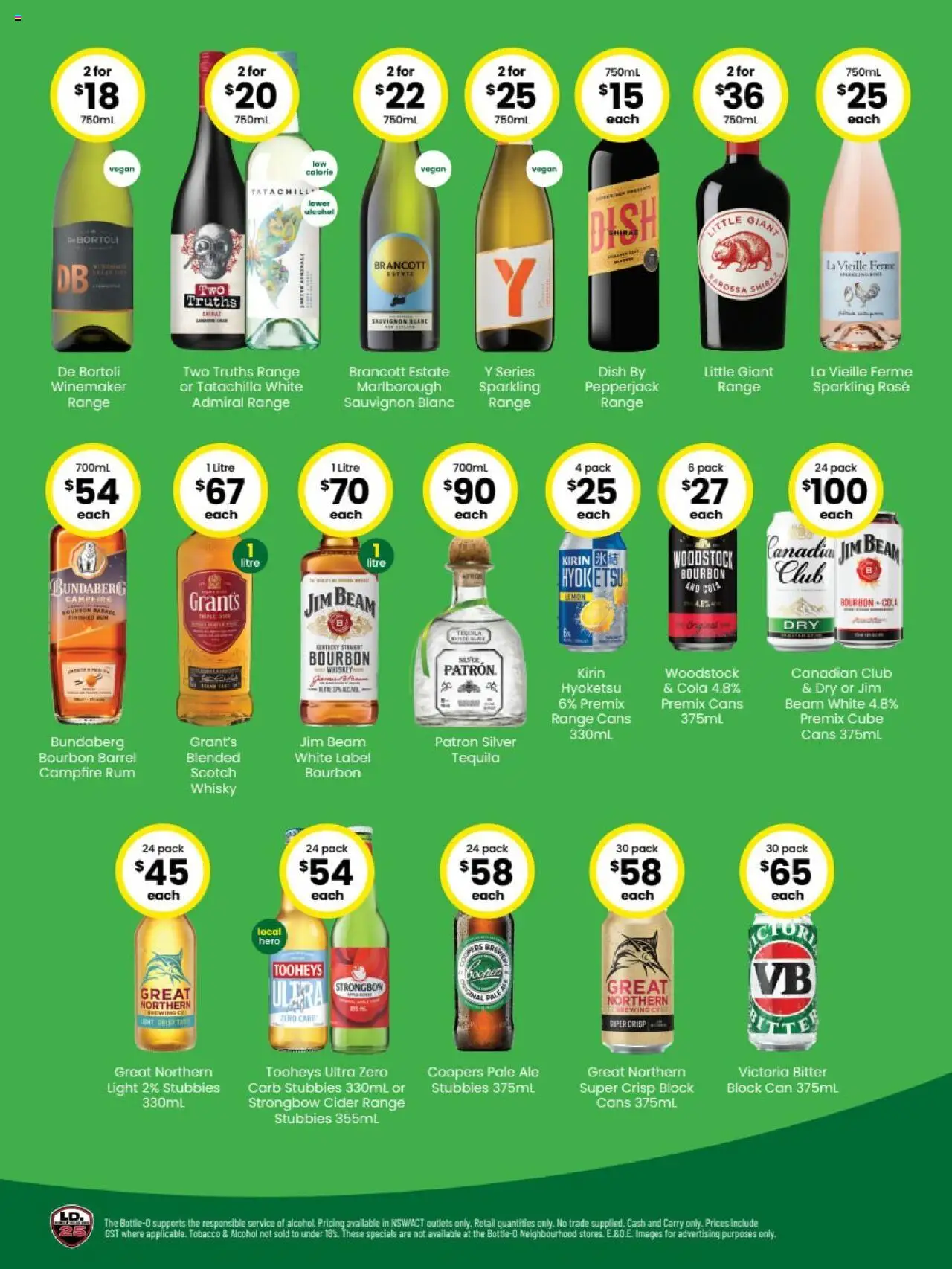The Bottle-O catalogue - valid from 29.09.2025 | Page: 2 | Products: Light, Rum, Lemon, Scotch