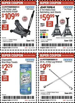 Preview of Harbor Freight weekly ads valid from 27.04.2026 | Page: 6 | Products: Wrench, Pump
