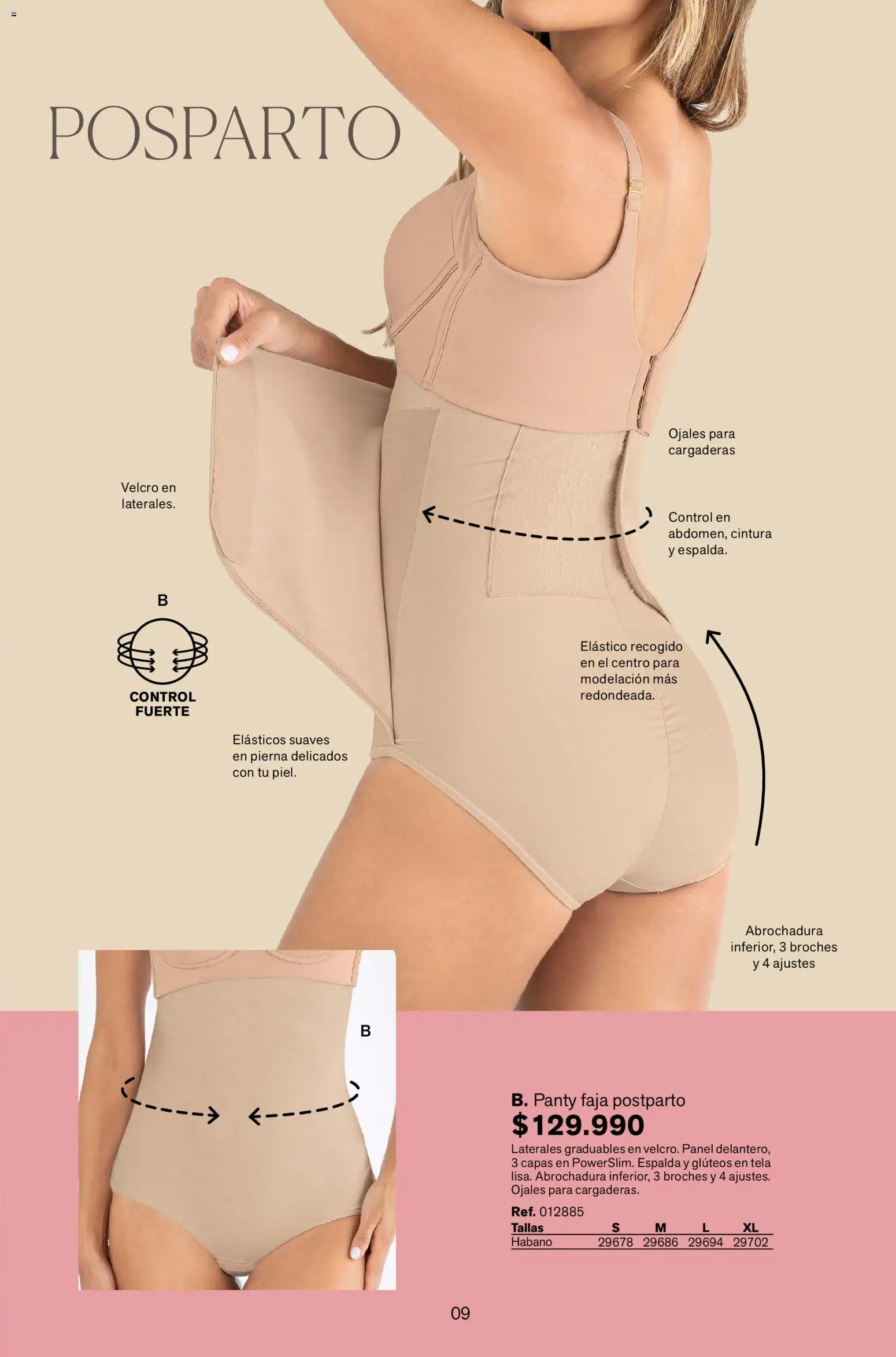 Leonisa revista - valida desde el 01.01.2026 | Página: 9 | Productos: Faja