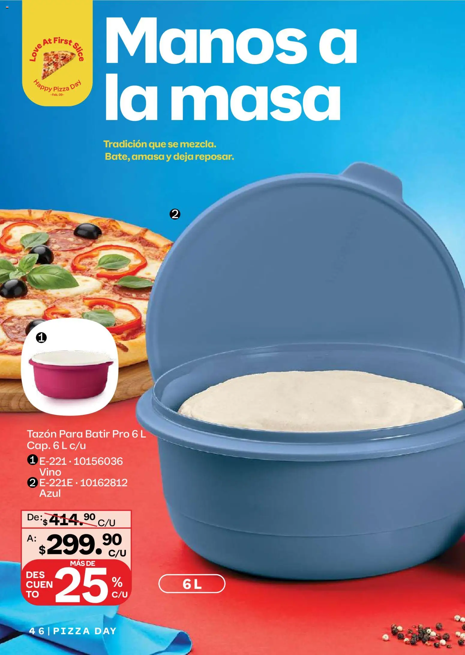 Nuevas ofertas de Tupperware válidas en toda la República Mexicana desde el 26.01.2026. ¡Encuentra las mejores ofertas en Tupperware catálogo! | Página: 46 | Productos: Cucharón, Modular