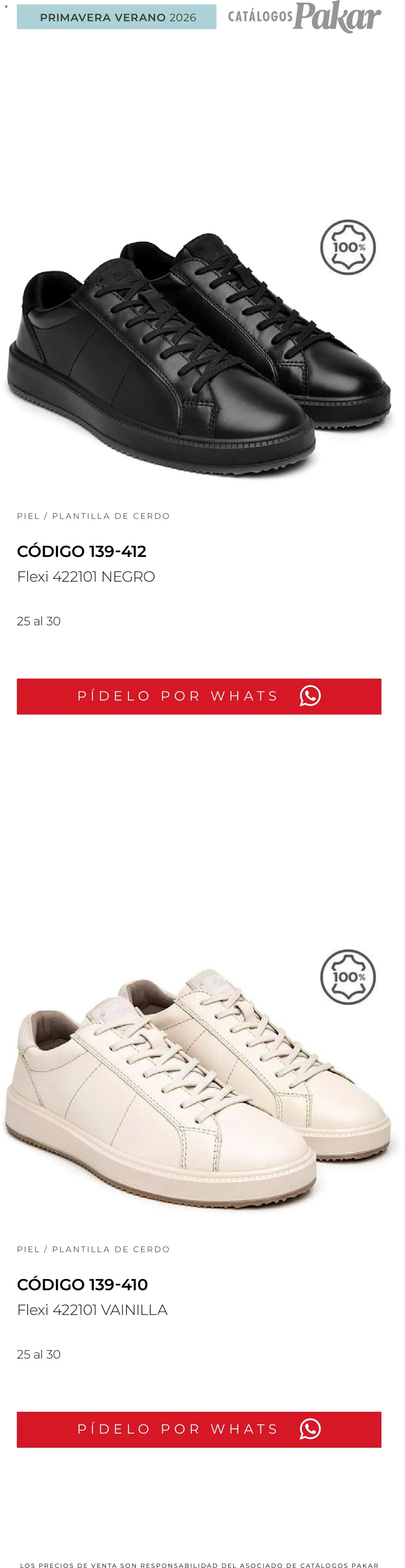 Nuevas ofertas de SC Pakar válidas en toda la República Mexicana desde el 04.03.2026. ¡Encuentra las mejores ofertas en SC Pakar catálogo Flexi PV26! | Página: 169