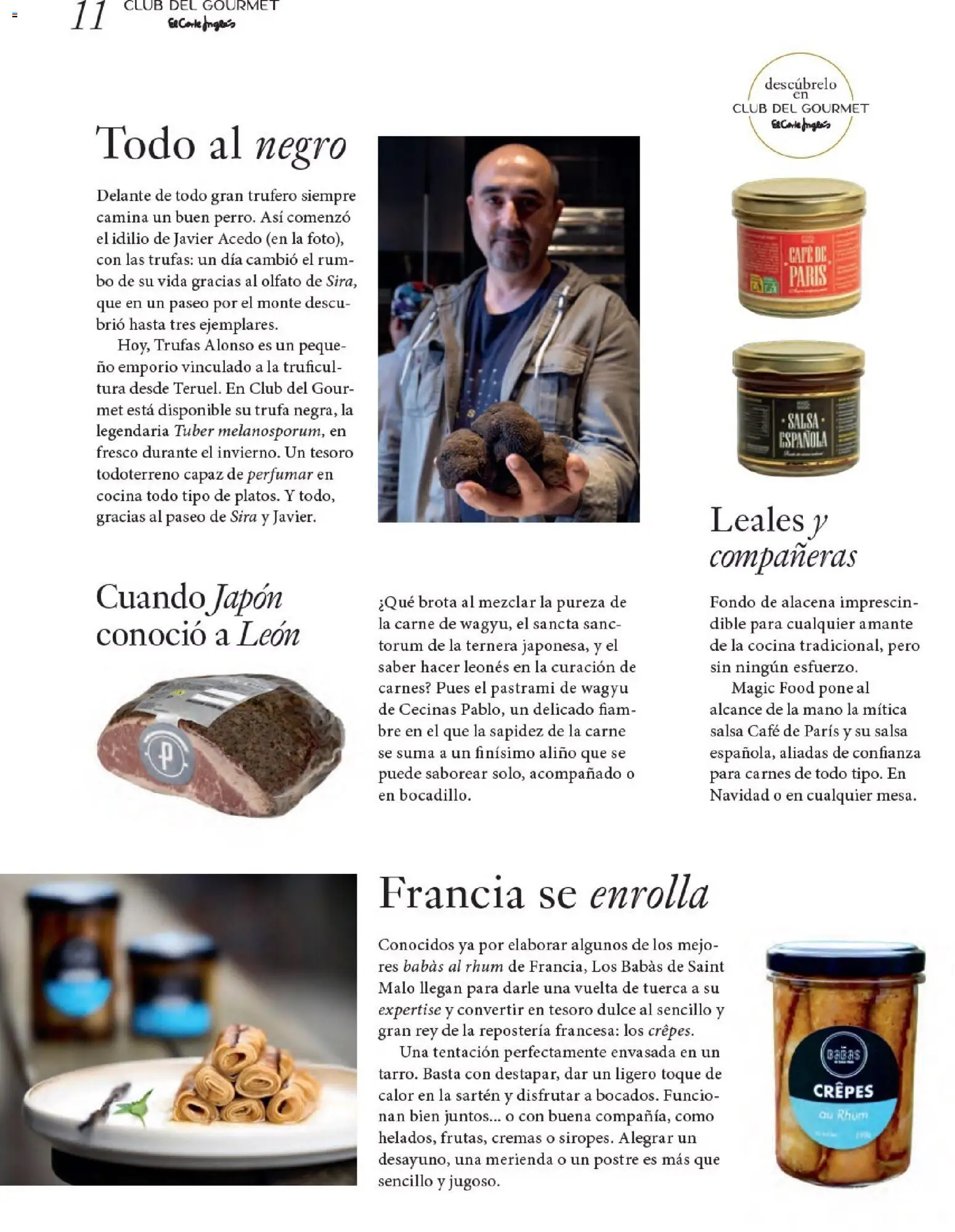 Nuevas ofertas de El Corte Inglés válidas en toda la República Mexicana desde el 11.12.2025. ¡Encuentra las mejores ofertas en El Corte Inglés catálogo Gourmet! | Página: 11 | Productos: Tuerca, Res, Cocina, Sartén