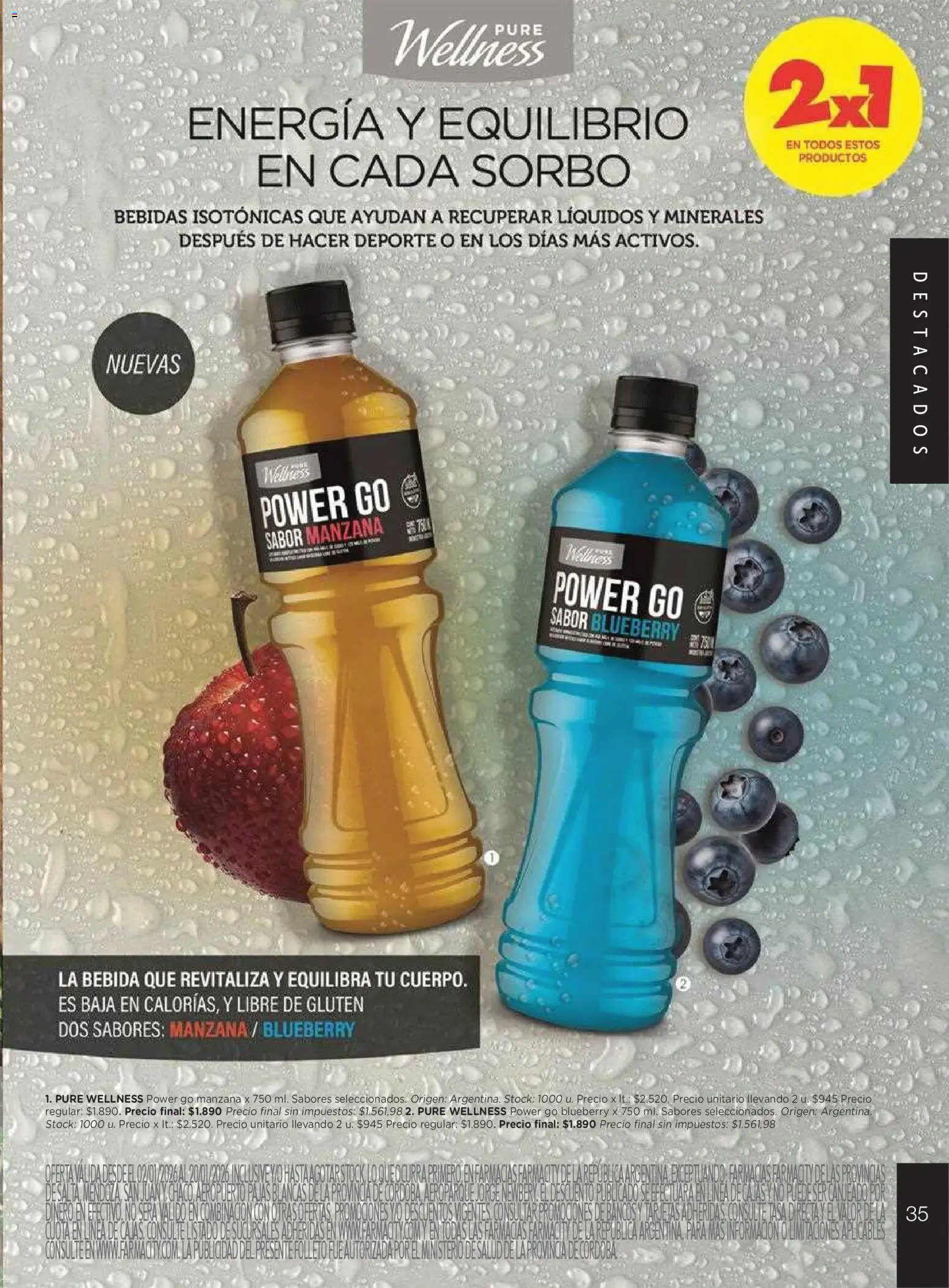 Farmacity catálogo │ válido desde el 02.01.2026 | Página: 35 | Productos: Manzana