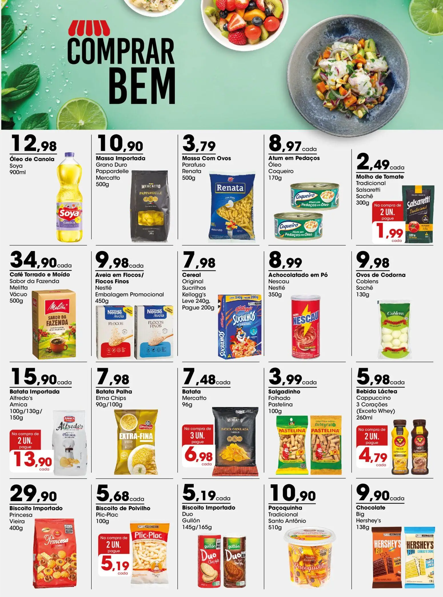 Zaffari Folheto - válido de 12.01.2026 | Página: 1 | Produtos: Nescau, Polvilho, Bebida, Batata