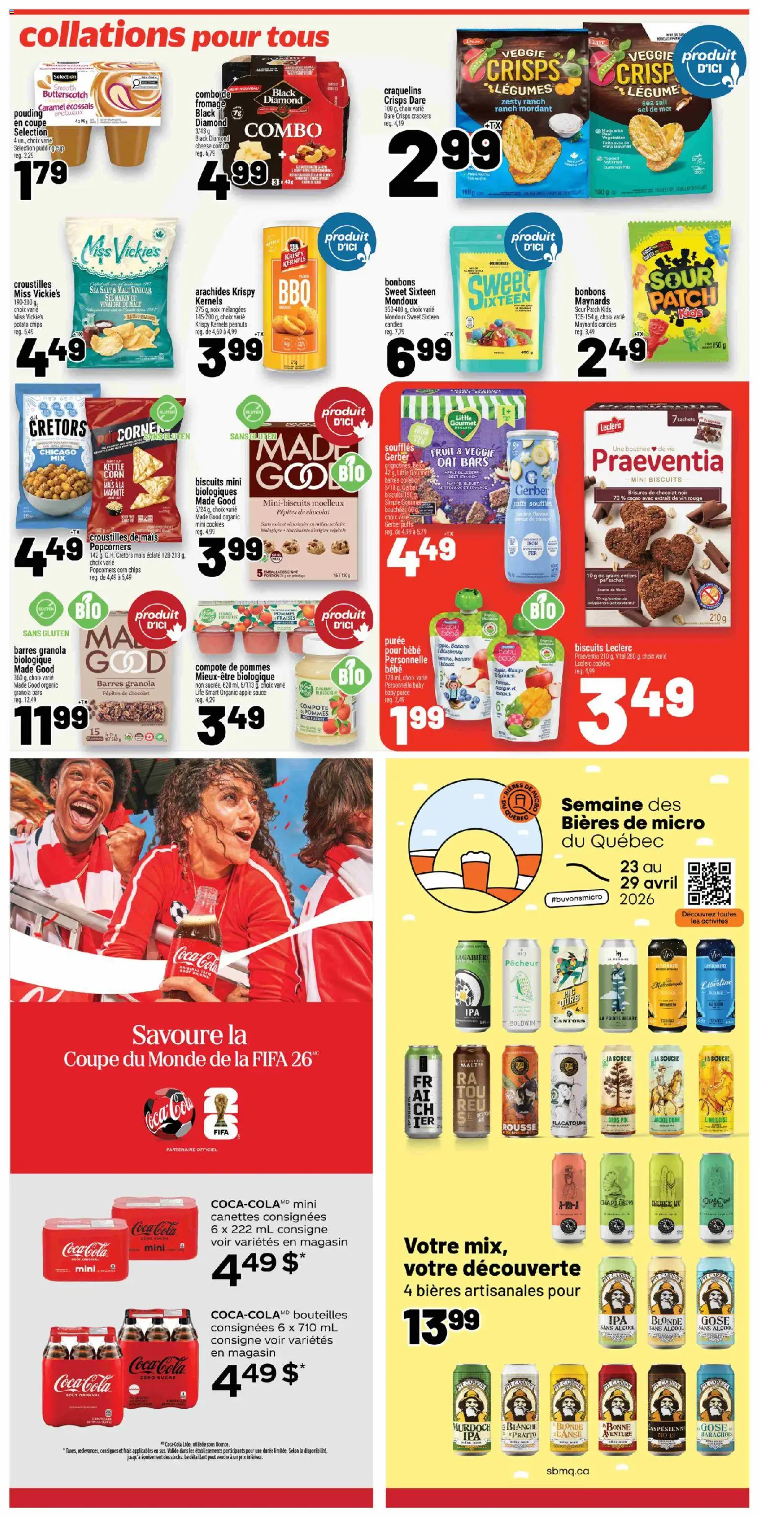 Metro flyer valid from 23.04.2026 | Page: 22 | Products: Candies, Chips, Cookies, Cheese