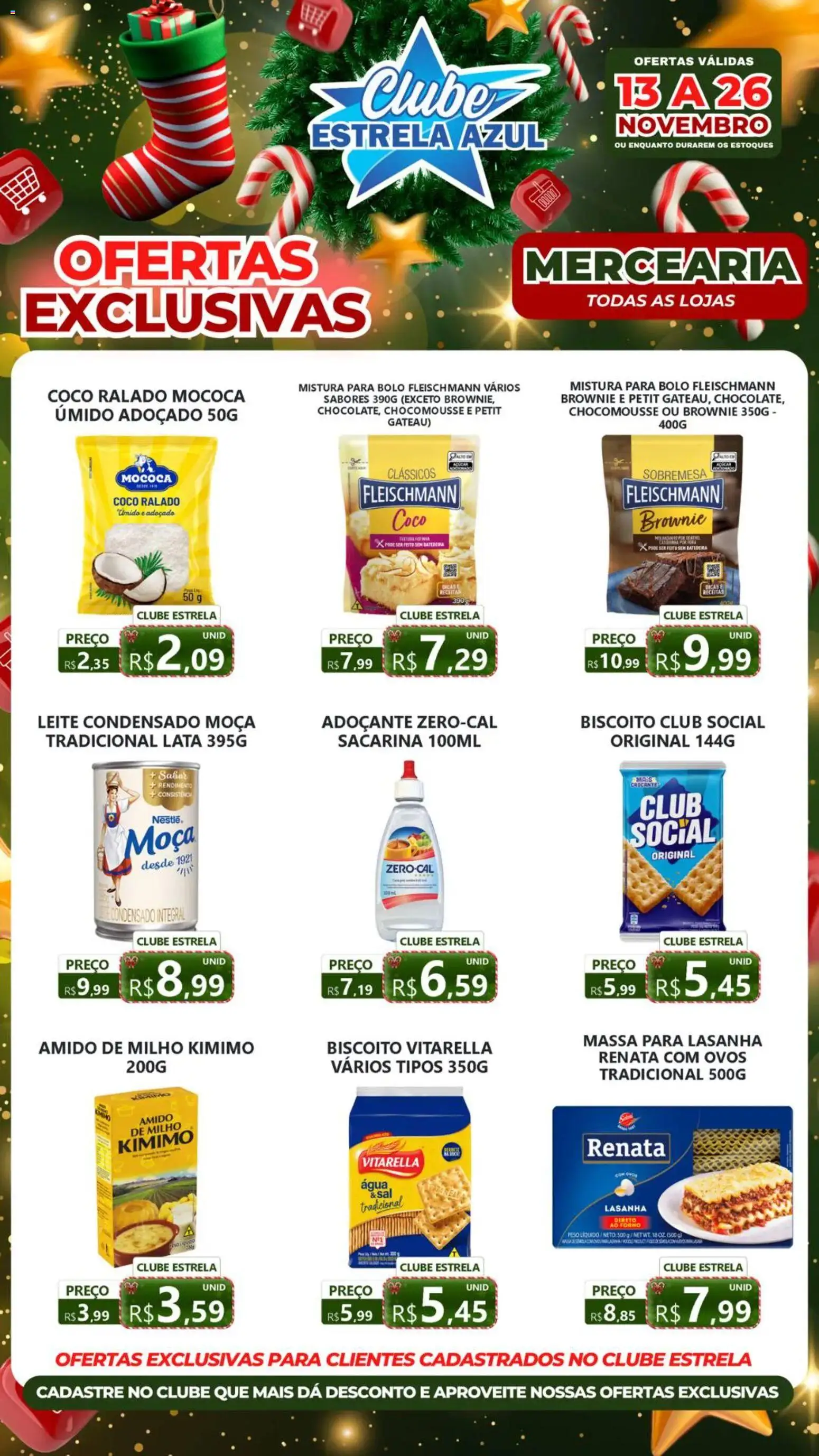 Estrela Azul Folheto - válido de 13.11.2025 | Página: 3 | Produtos: Amido de milho, Ovos, Bolo, Sal