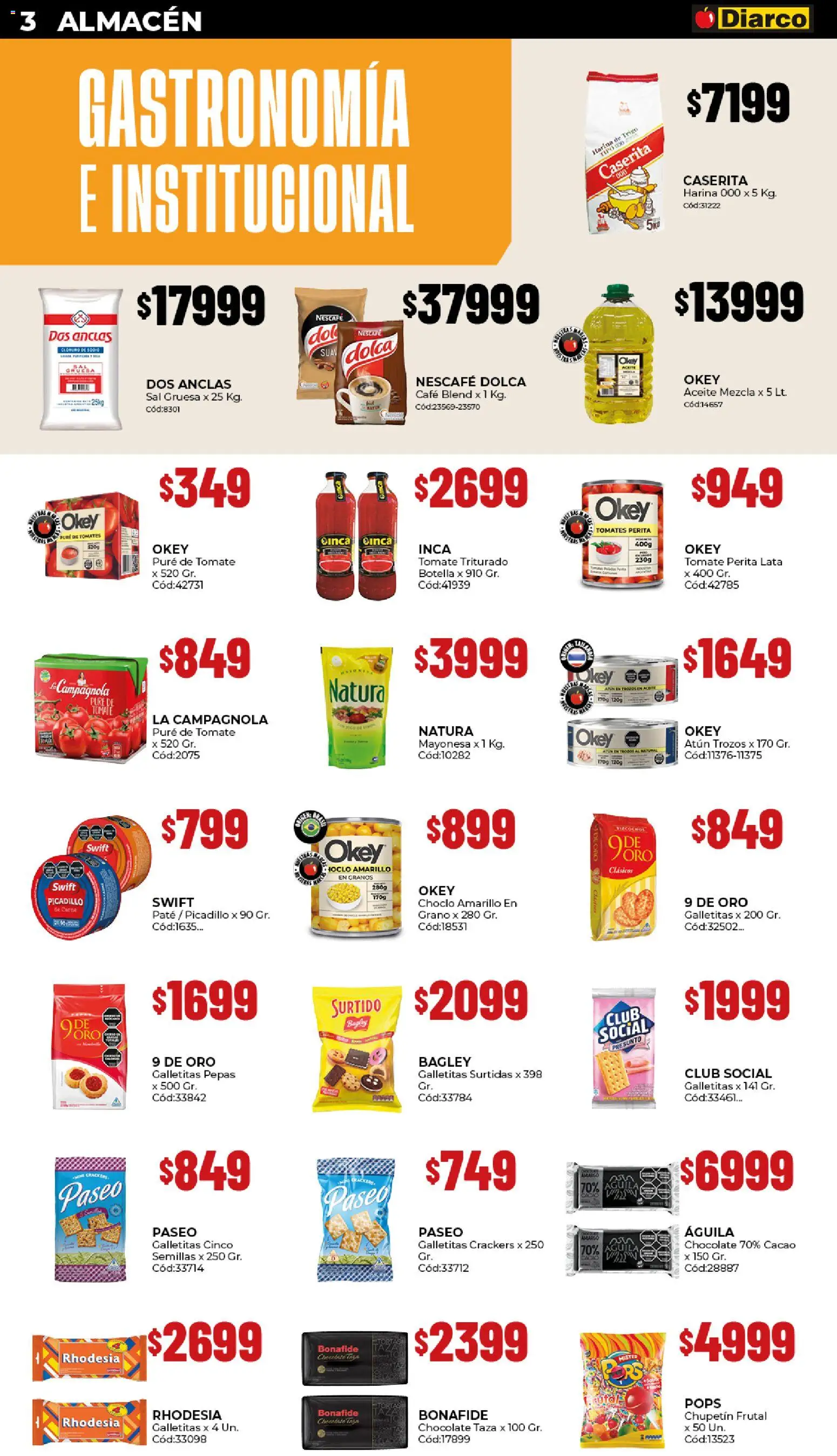 Diarco - Ofertas  │ válido desde el 13.04.2026 | Página: 3