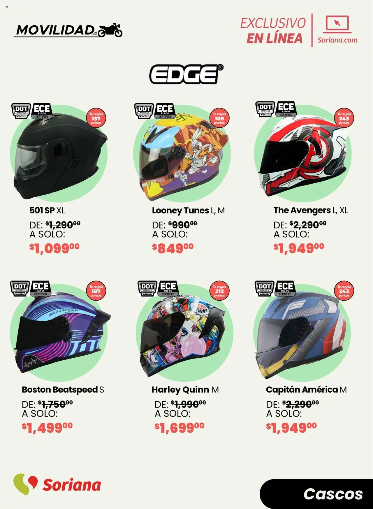 Nuevas ofertas de Soriana válidas en toda la República Mexicana desde el 04.10.2025. ¡Encuentra las mejores ofertas en Soriana - Motos y más Exclusivo en línea! | Página: 14 | Productos: Té