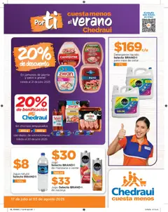 Vista previa de Chedraui - Folleto, nuevo folleto de la tienda, válido en México a partir del 17.07.2025
