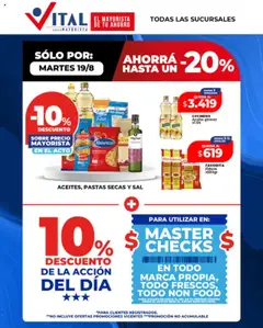 Vista previa Vital - Sólo por Martes válido desde el 19.08.2025