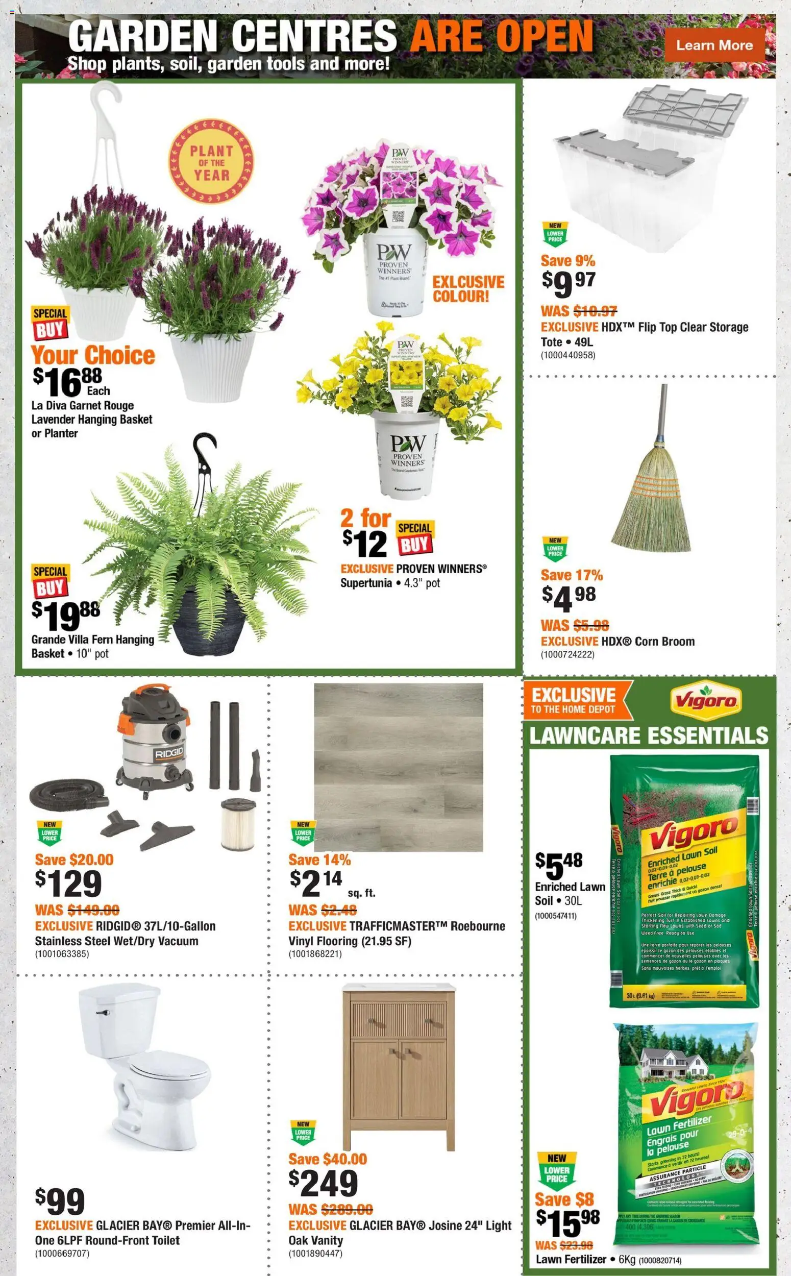 Home Depot flyer valid from 30.04.2026 | Page: 2 | Products: Basket