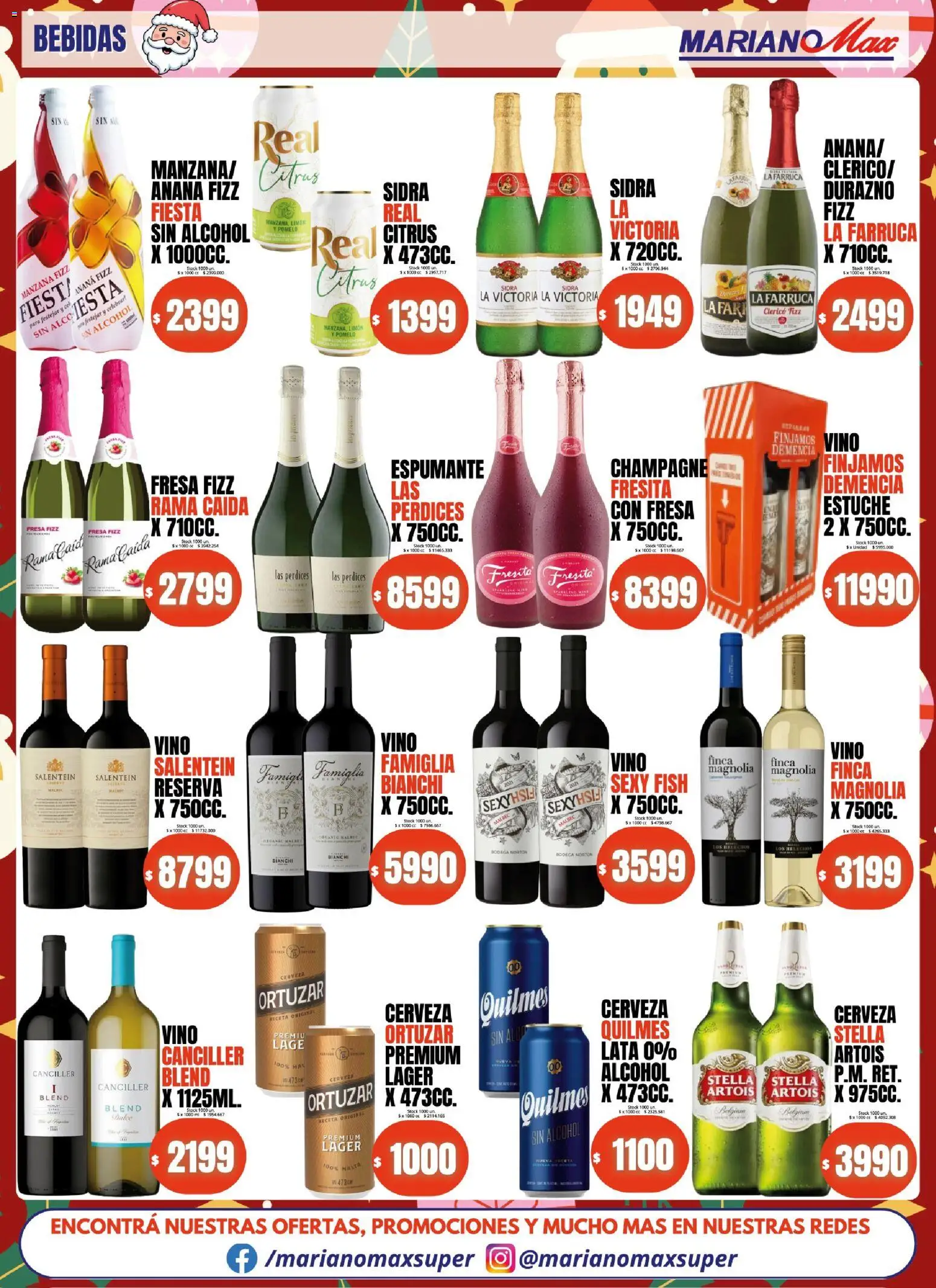 Mariano Max - Catálogo │ válido desde el 15.12.2025 | Página: 6 | Productos: Champagne, Estuche, Vino, Cerveza