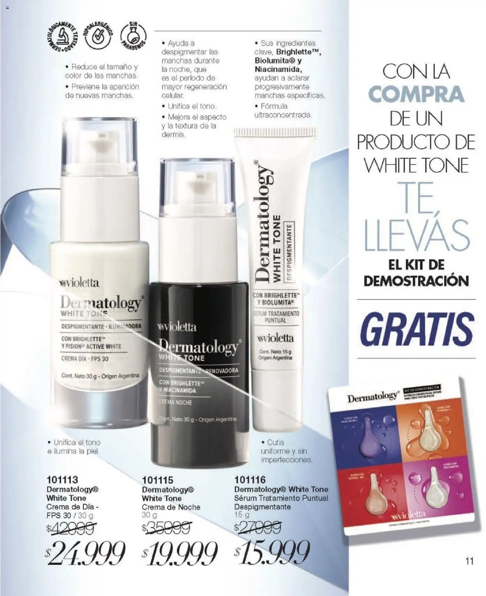 Violetta - Violetta Cosméticos │ válido desde el 18.03.2026 | Página: 11 | Productos: Serum, Crema