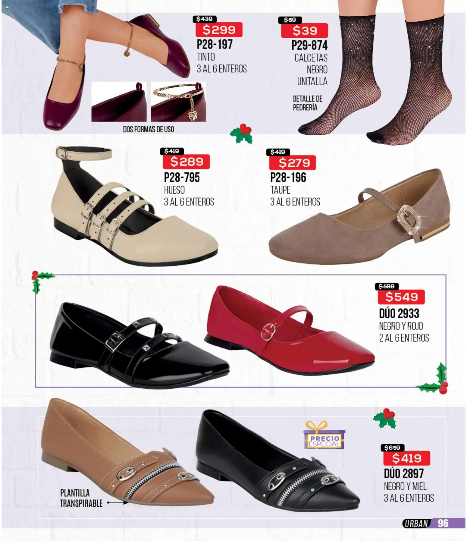 Nuevas ofertas de Cklass válidas en toda la República Mexicana desde el 30.11.2025. ¡Encuentra las mejores ofertas en Cklass catálogo Rebajas Navideñas Ropa! | Página: 354 | Productos: Calcetas