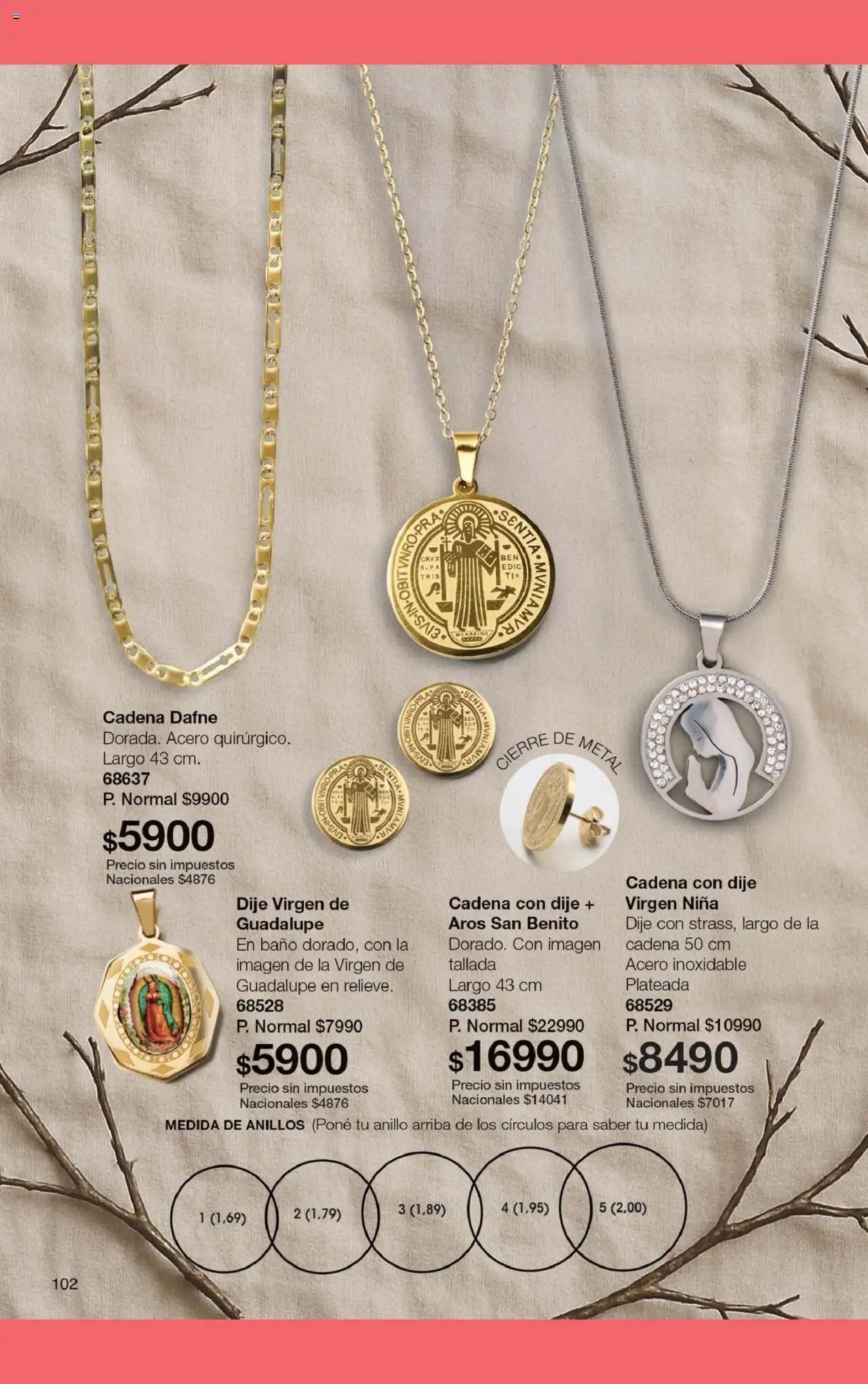 Gigot catálogo │ válido desde el 11.09.2025 | Página: 108 | Productos: Aros, Anillo, Dije, Baño