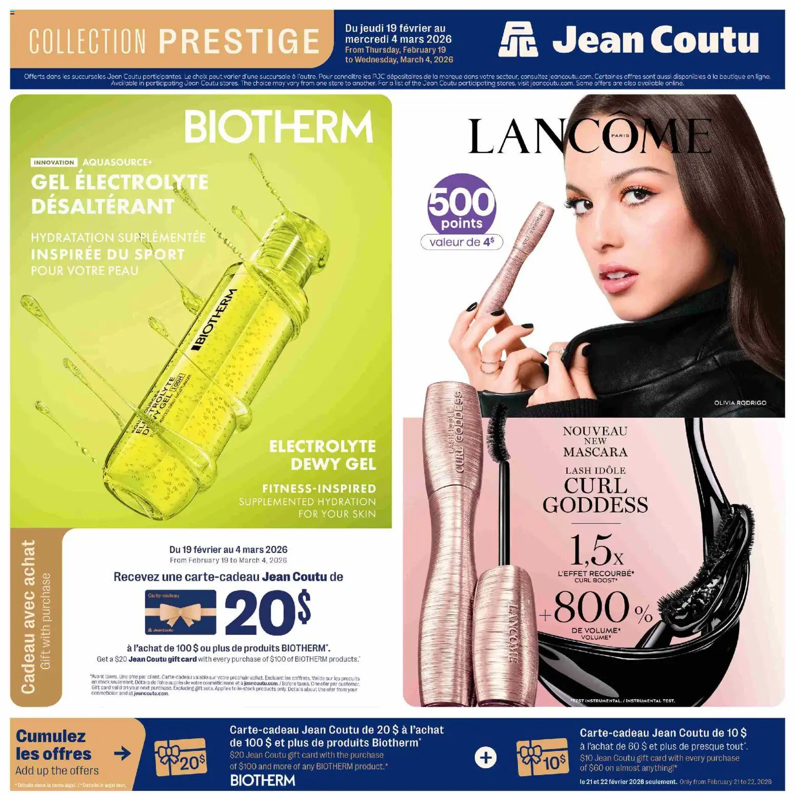 Jean Coutu flyer valid from 19.02.2026 | Page: 1 | Products: Mascara