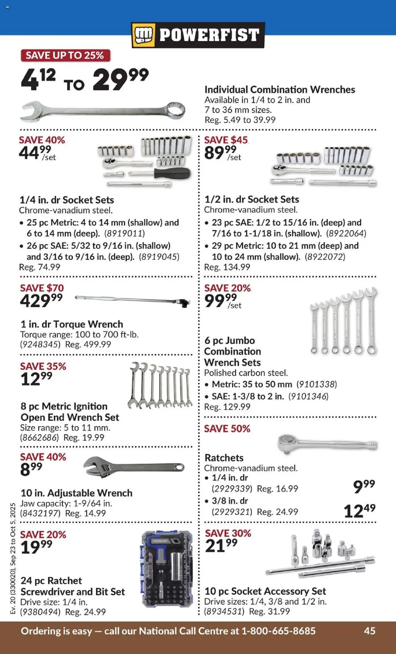 Princess Auto flyer valid from 23.09.2025 | Page: 51 | Products: PC, Socket