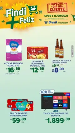 Brasil Atacadista - Ofertas Findi - Pré-Visualização do folheto da loja Brasil Atacadista, válido de 13.09.2025