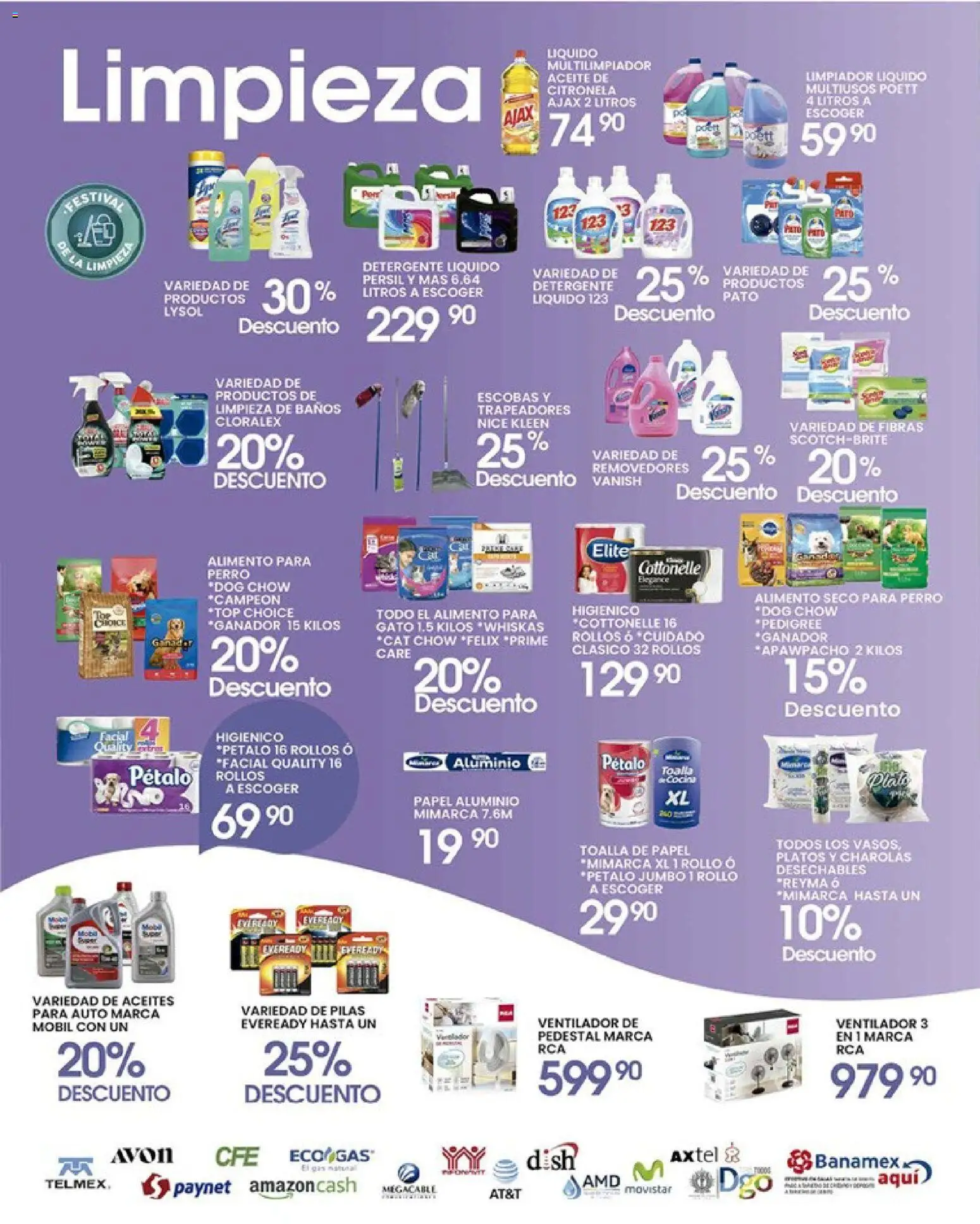 Nuevas ofertas de Alsuper válidas en toda la República Mexicana desde el 21.04.2026. ¡Encuentra las mejores ofertas en Alsuper folleto Durango! | Página: 5 | Productos: Aceite, Limpiador, Top, Pilas