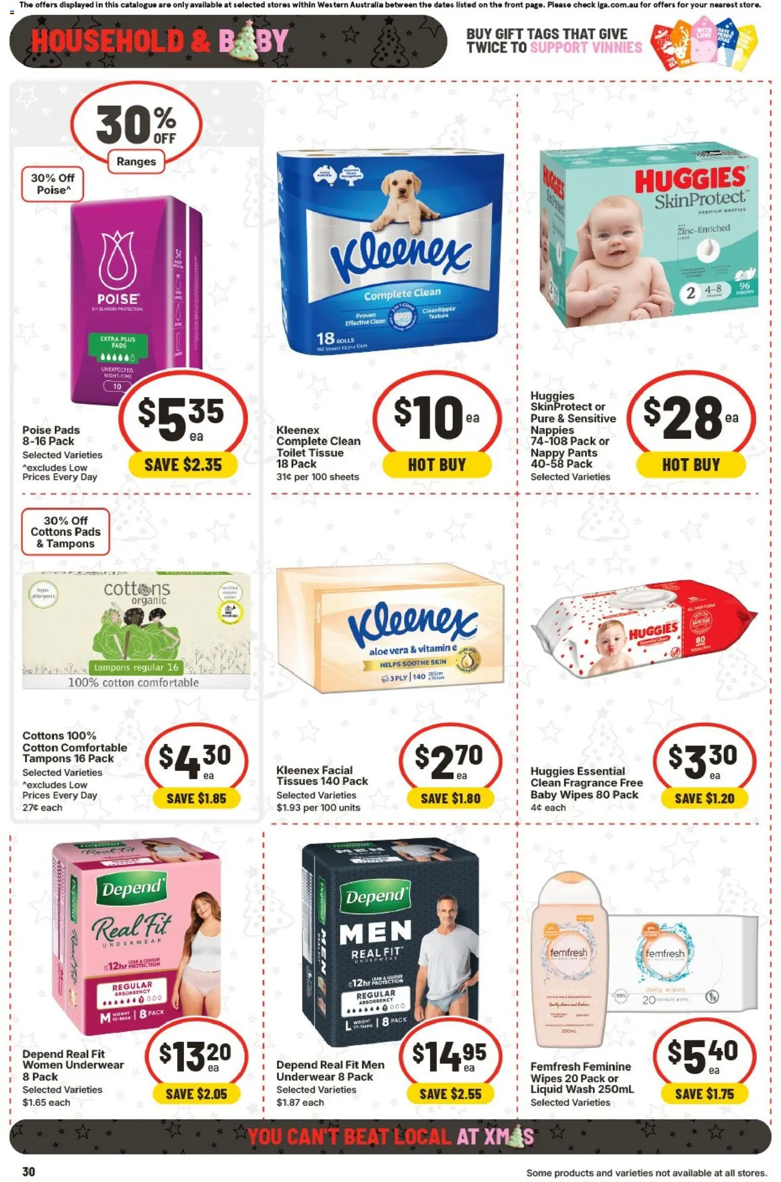 IGA catalogue - valid from 26.11.2025 | Page: 33 | Products: Toilet, Household, Fragrance, Weight