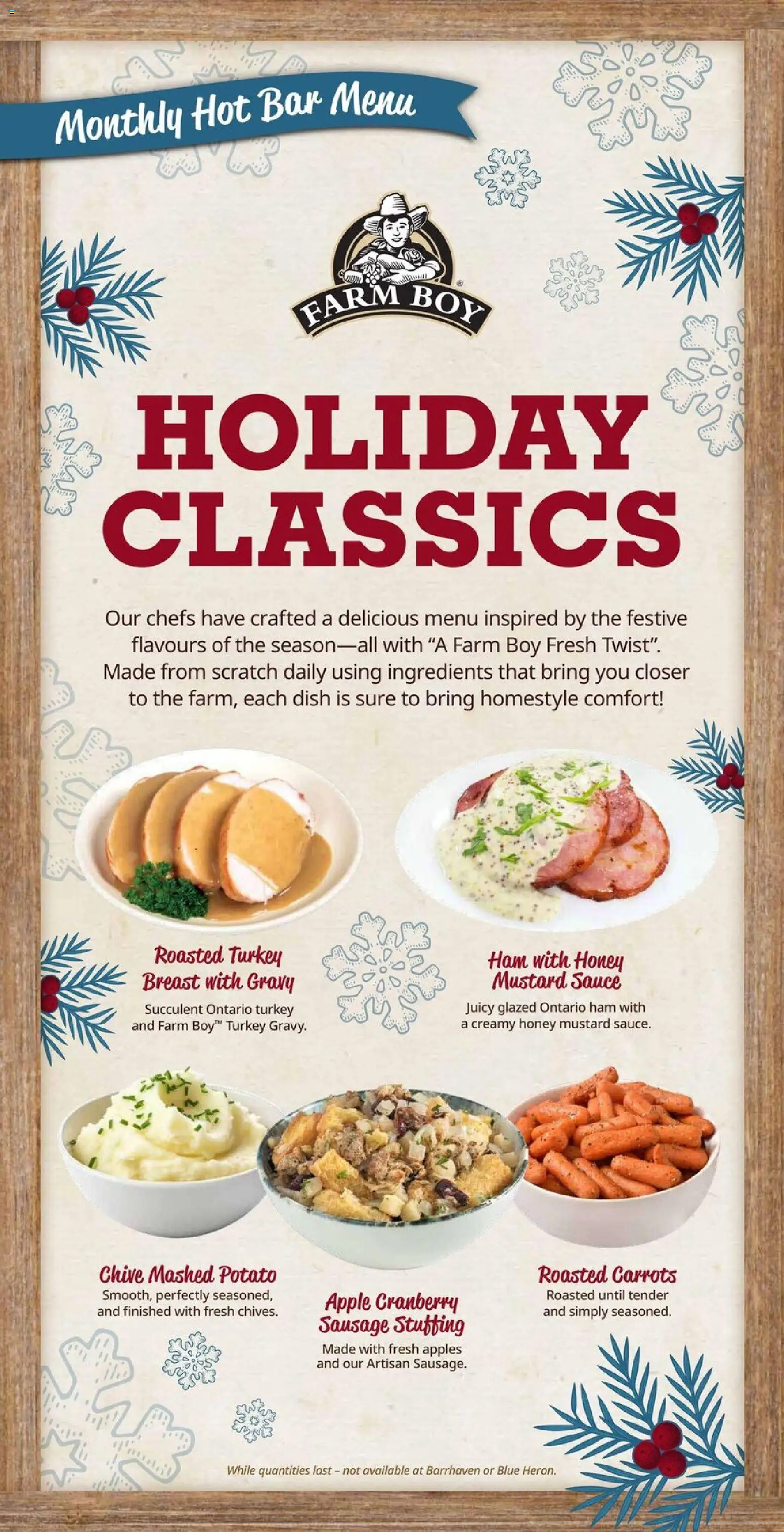 Farm Boy flyer valid from 27.11.2025 | Page: 8 | Products: Turkey, Ham, Apples