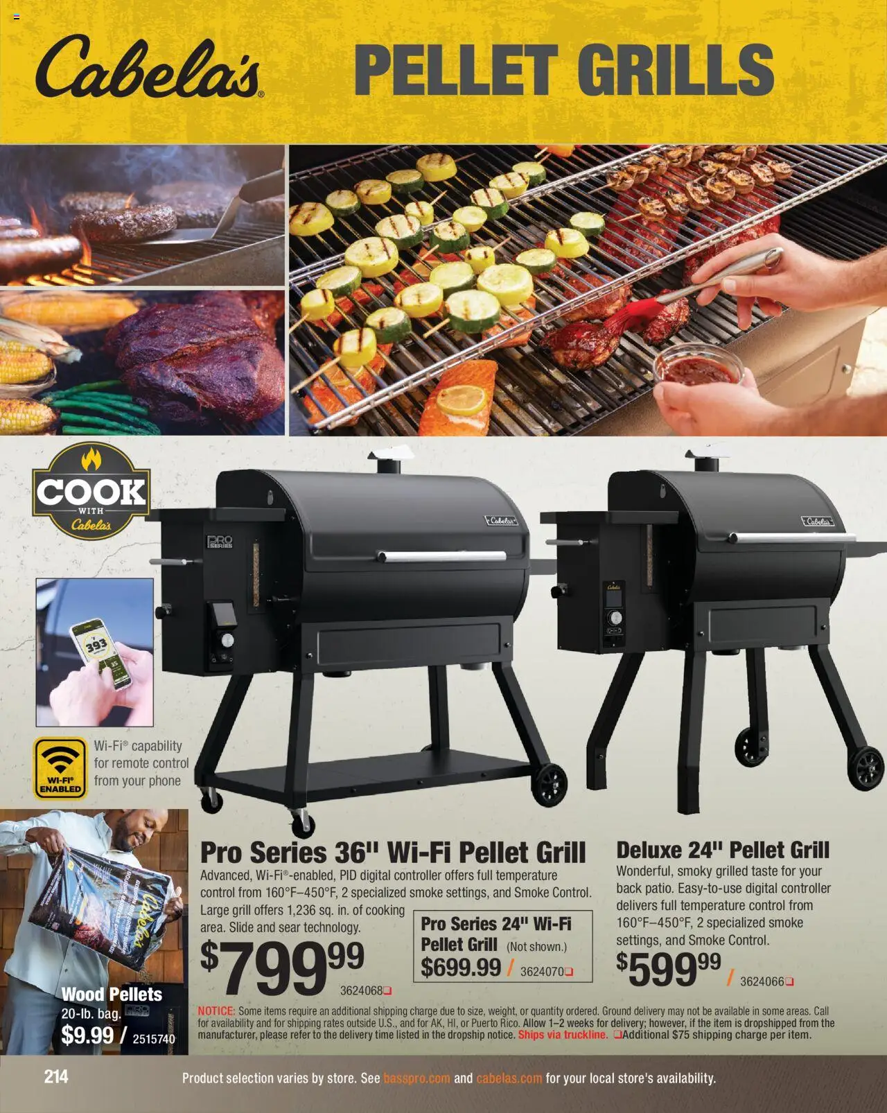 Cabela's Hunting Master 25 - valid from 11.08.2025 | Page: 214 | Products: Phone, Grill