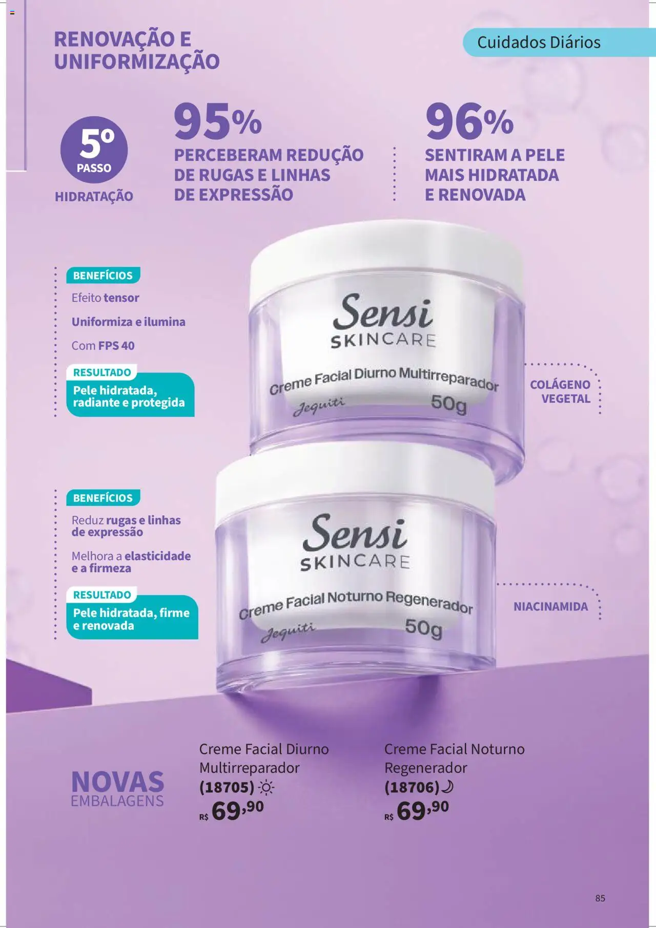 Jequiti Folheto - válido de 01.08.2025 | Página: 85 | Produtos: Colágeno, Creme