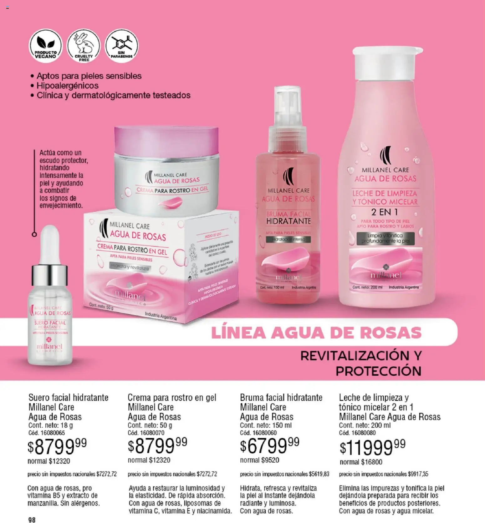 Millanel - Catálogo │ válido desde el 02.02.2026 | Página: 122 | Productos: Bruma, Agua, Leche, Crema