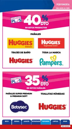 Vista previa La Anonima catálogo válido desde el 02.01.2026 | Página: 23 | Productos: Baño, Toallitas húmedas, Pañales