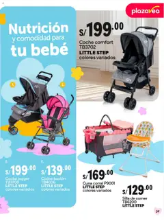 Catálogo Plaza Vea válido desde 14.07.2025 | Página: 14 | Productos: Silla, Cuna