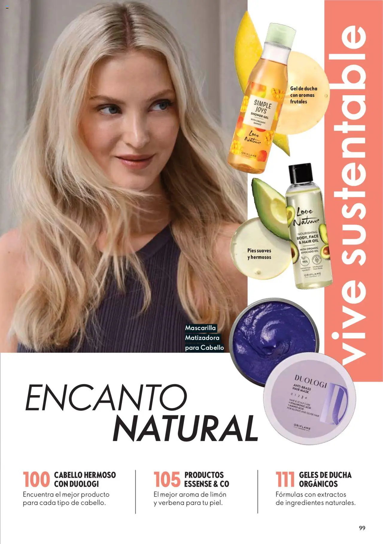 Oriflame - Catálogo │ válido desde el 13.09.2025 | Página: 99 | Productos: Limón, Ducha, Mascarilla, Gel de ducha