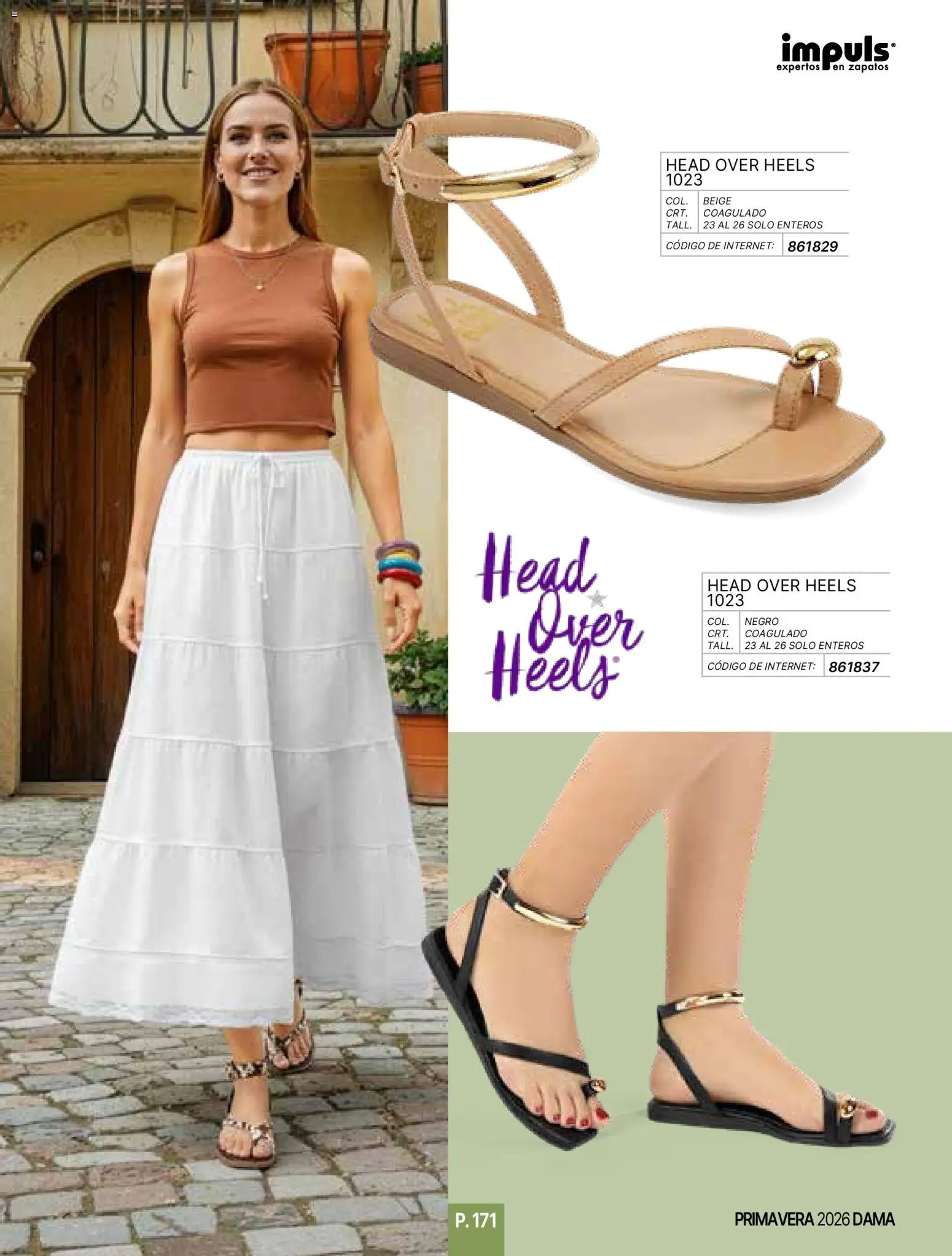 Nuevas ofertas de Impuls válidas en toda la República Mexicana desde el 01.01.2026. ¡Encuentra las mejores ofertas en Impuls catálogo Primavera! | Página: 173 | Productos: Zapatos