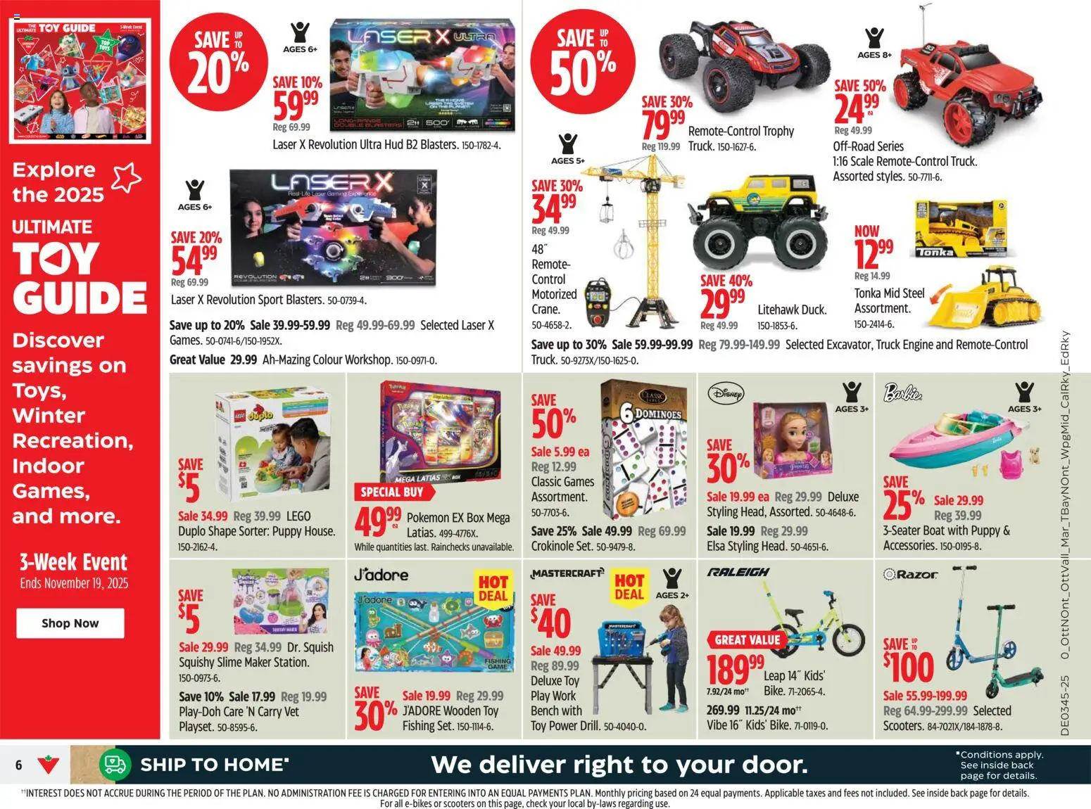 Canadian Tire flyer valid from 30.10.2025 | Page: 6 | Products: Game, Box