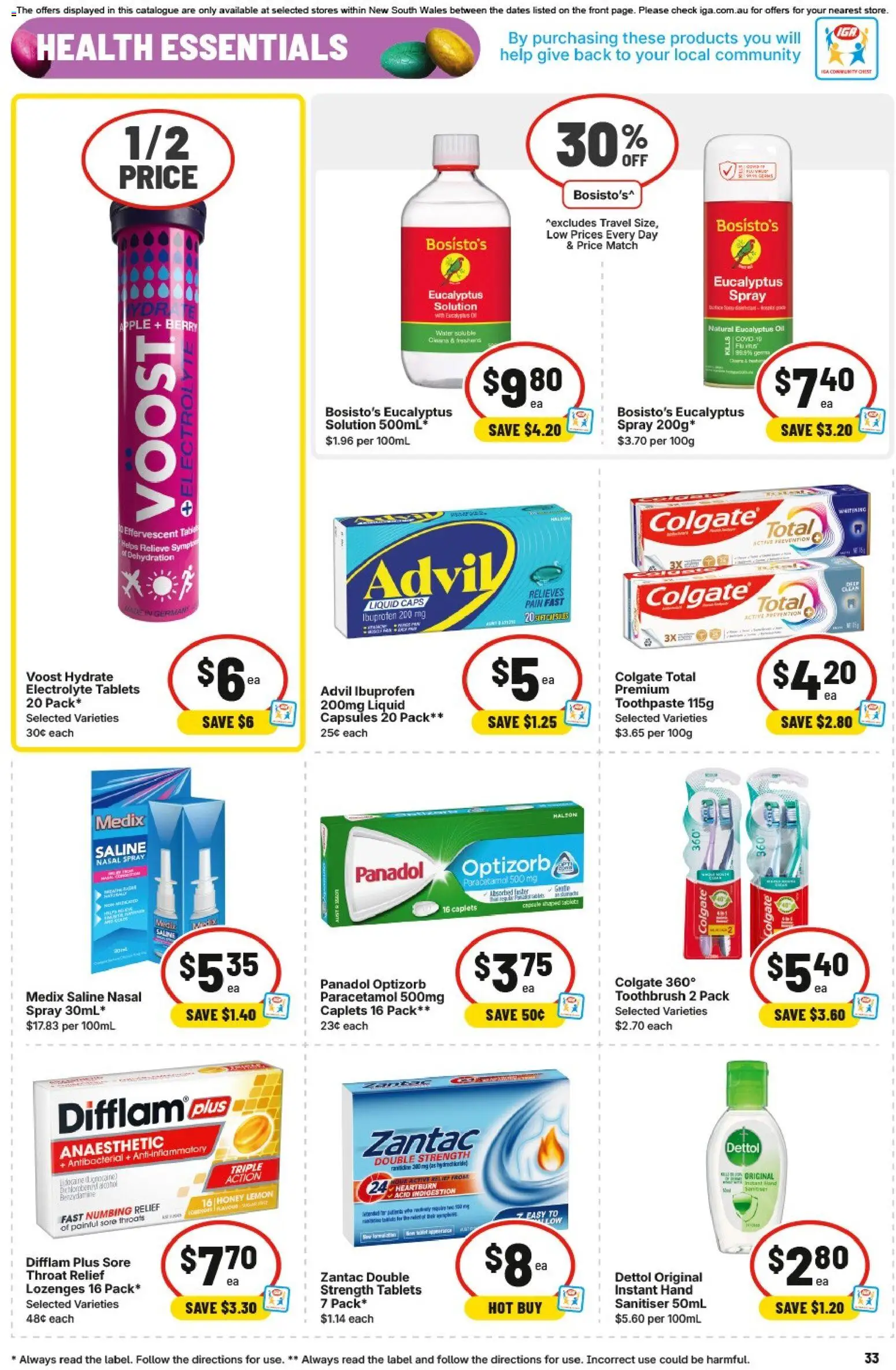IGA catalogue - valid from 18.03.2026 | Page: 32 | Products: Toilet, Cleaner, Conditioner, Sponge