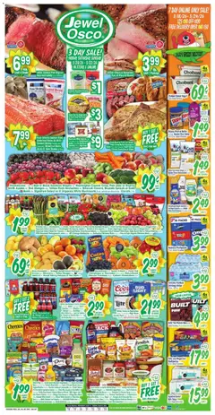 Preview of Jewel Osco weekly ads valid from 18.03.2026