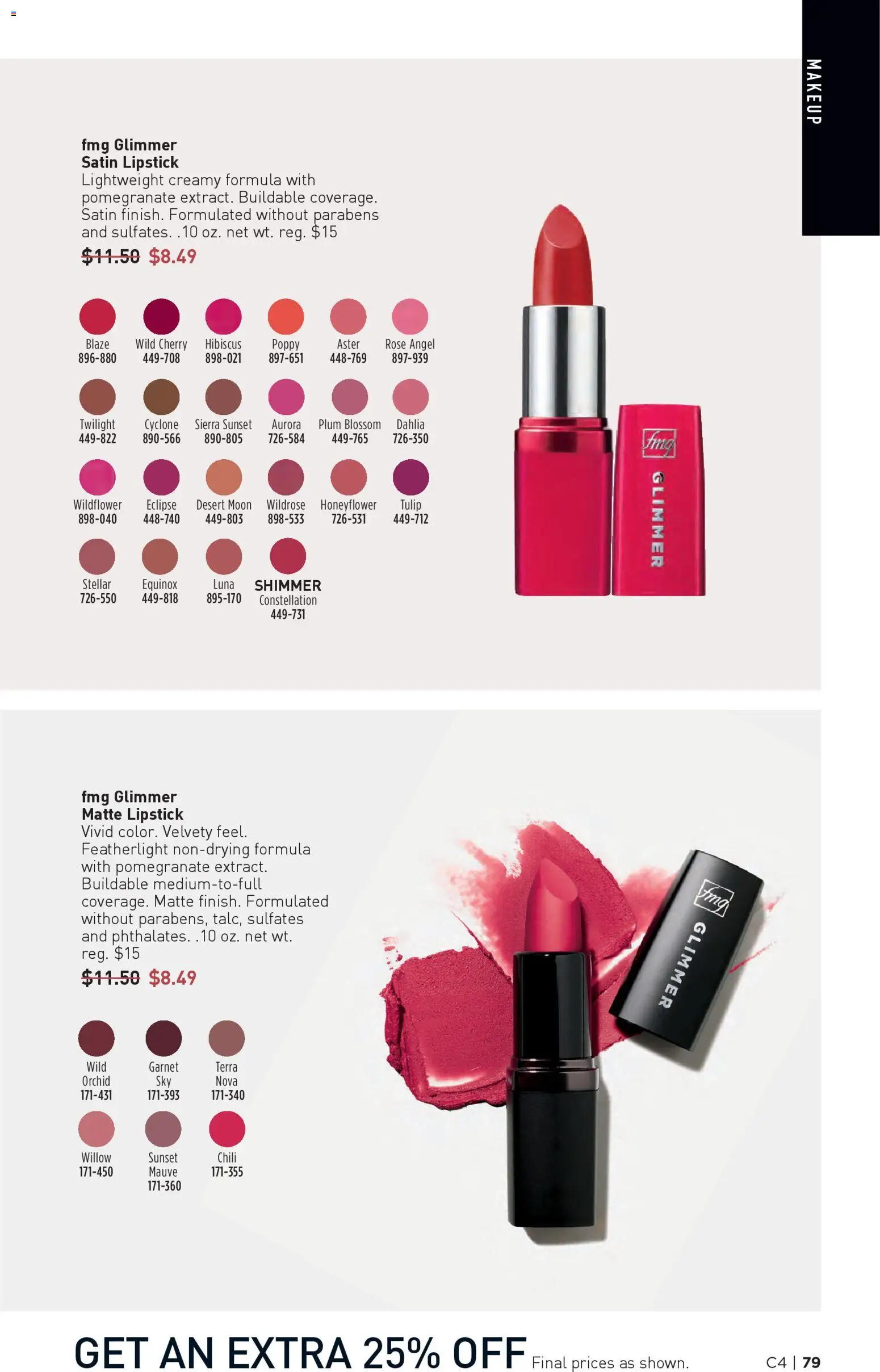 Avon Brochure - valid from 11.02.2026 | Page: 79 | Products: Plum, Lipstick
