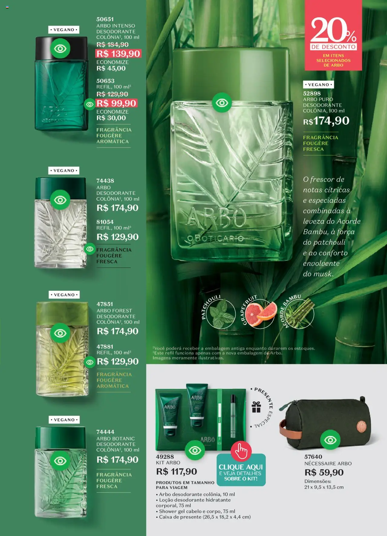 O Boticário Folheto - válido de 22.09.2025 | Página: 120 | Produtos: Fragrância, Desodorante, Necessaire, Caixa