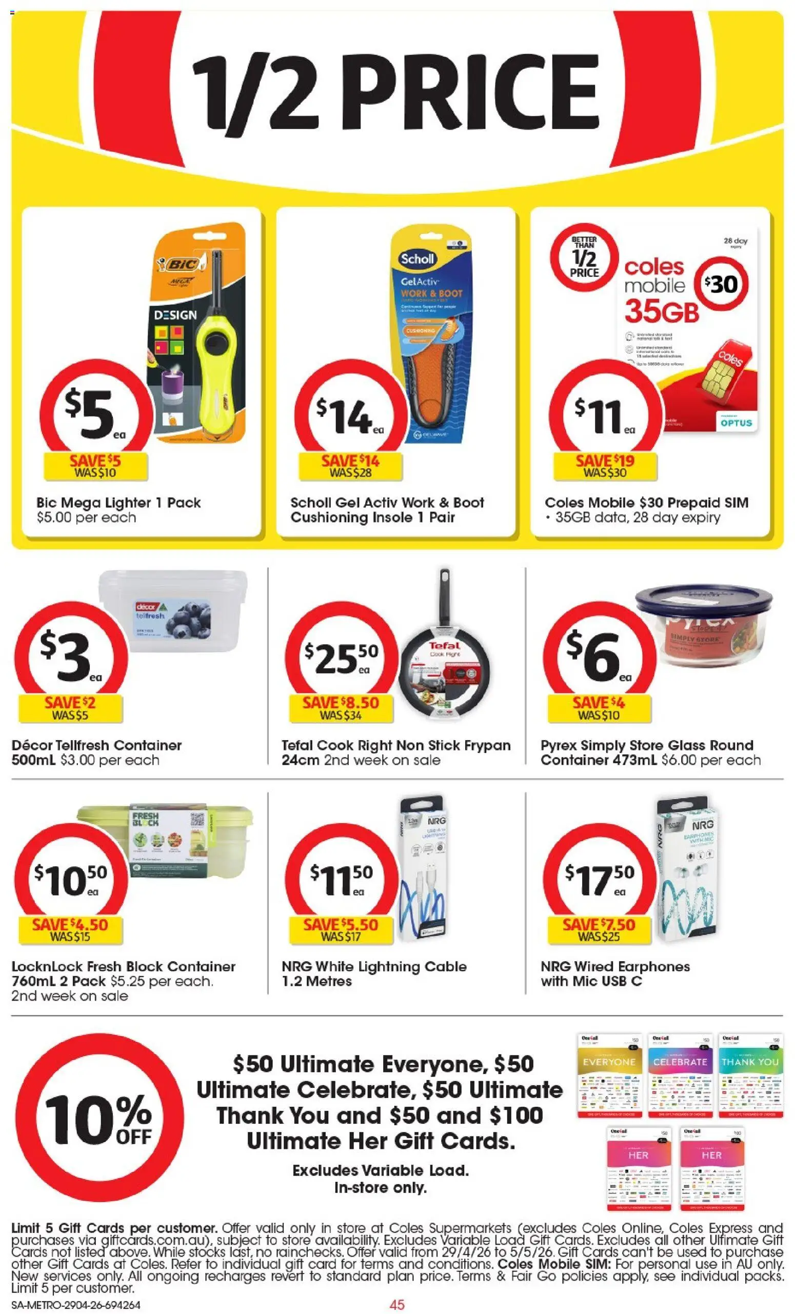 Coles catalogue - valid from 29.04.2026 | Page: 45