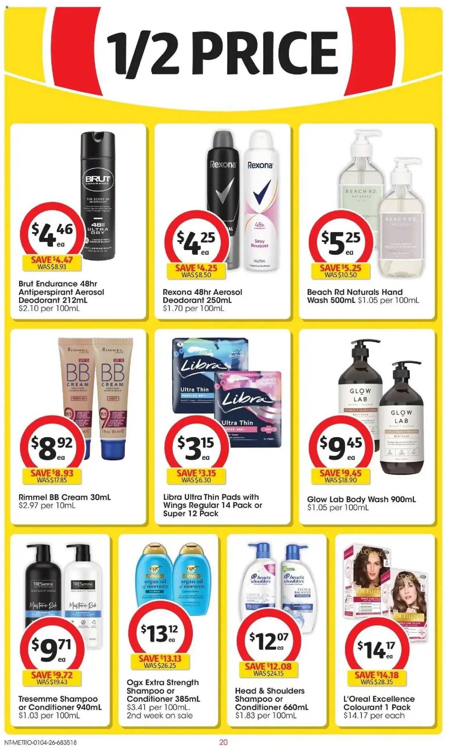 Deals catalogue - valid from 31.03.2026 | Page: 20 | Products: Bb cream, Light, Oil, Cream