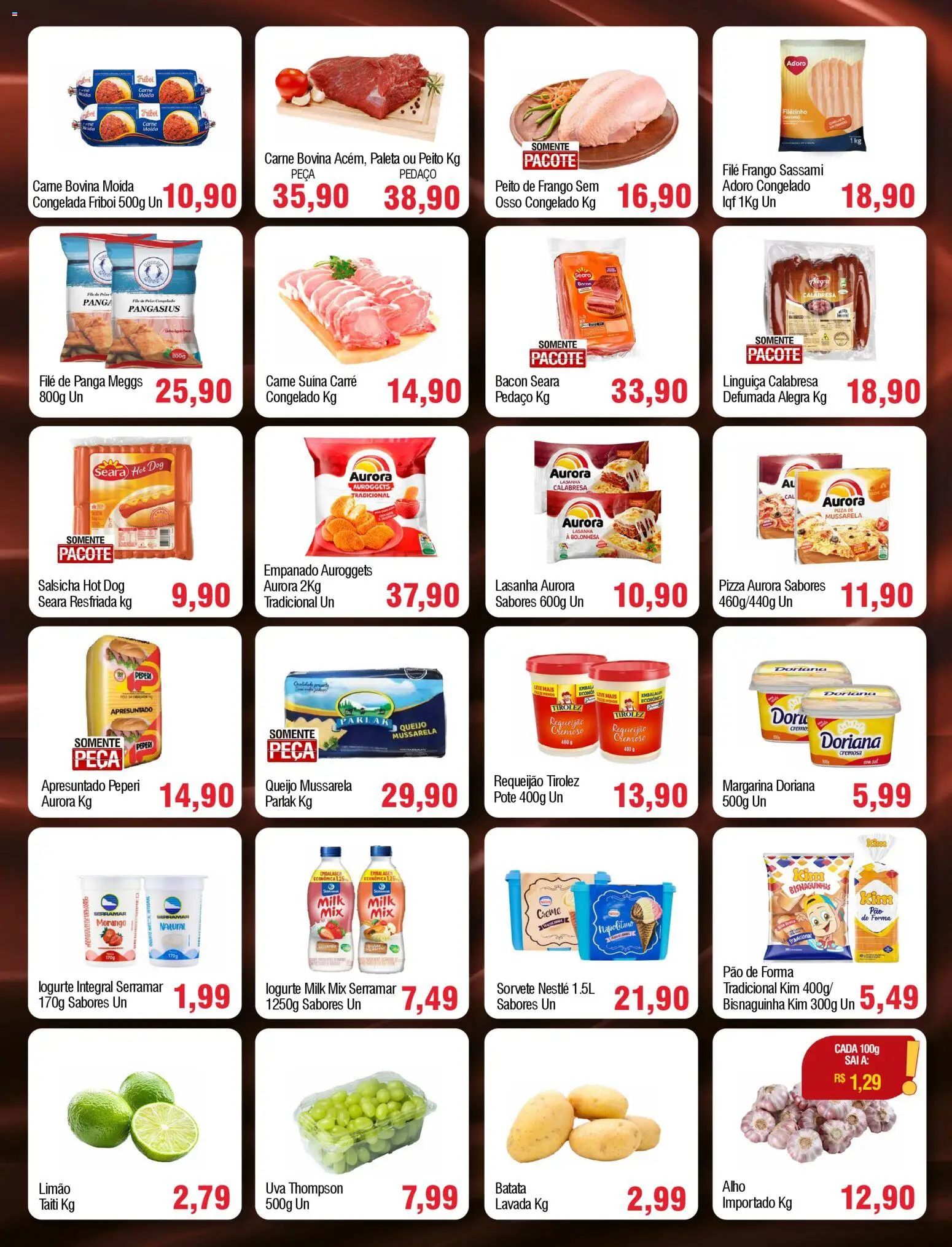 Spani Atacadista Folheto - válido de 10.03.2026 | Página: 2 | Produtos: Salsicha, Pão, Pizza, Requeijão
