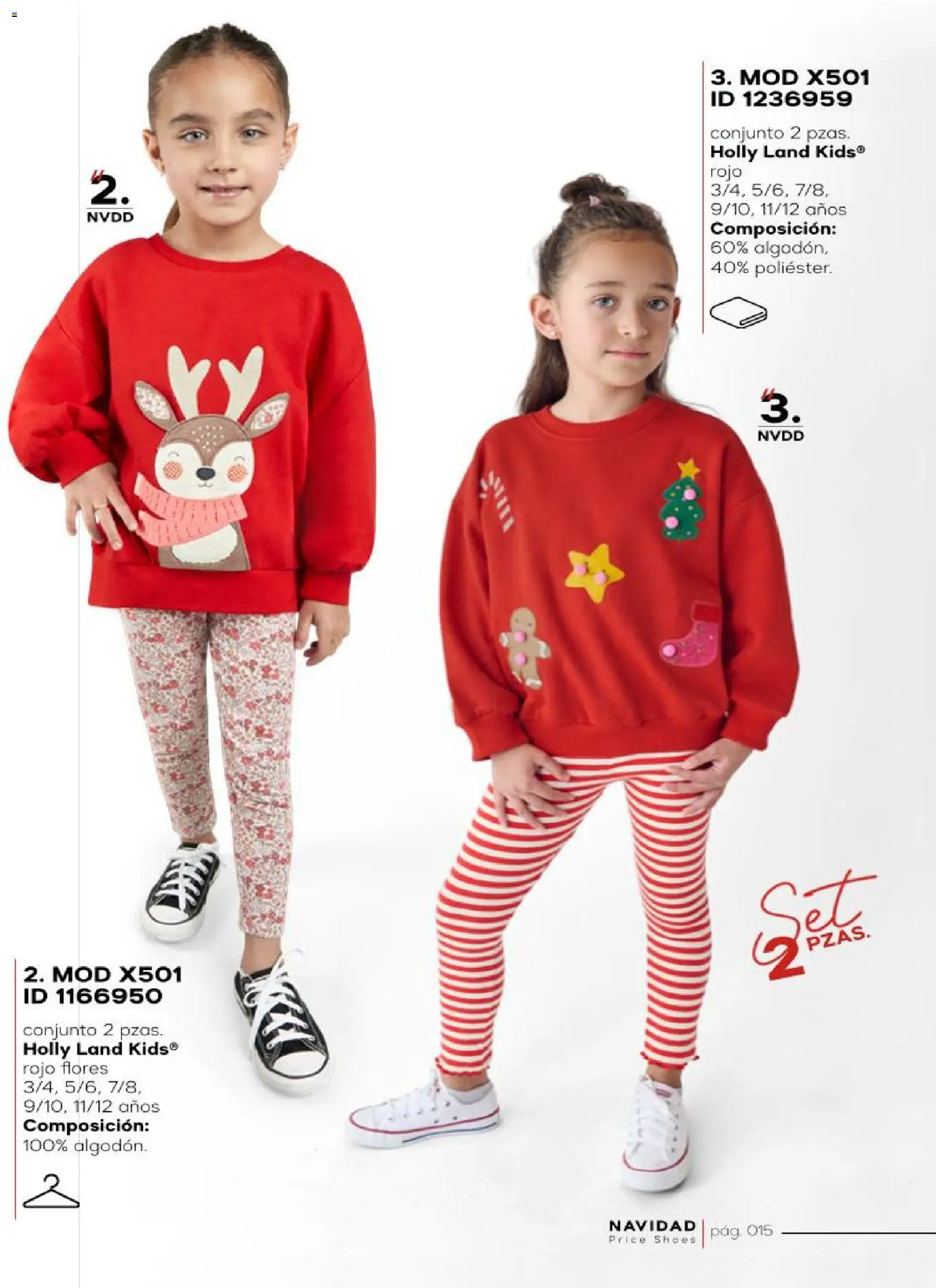 Nuevas ofertas de Price Shoes válidas en toda la República Mexicana desde el 16.11.2025. ¡Encuentra las mejores ofertas en Price Shoes catálogo Navidad Ropa! | Página: 15 | Productos: Conjunto