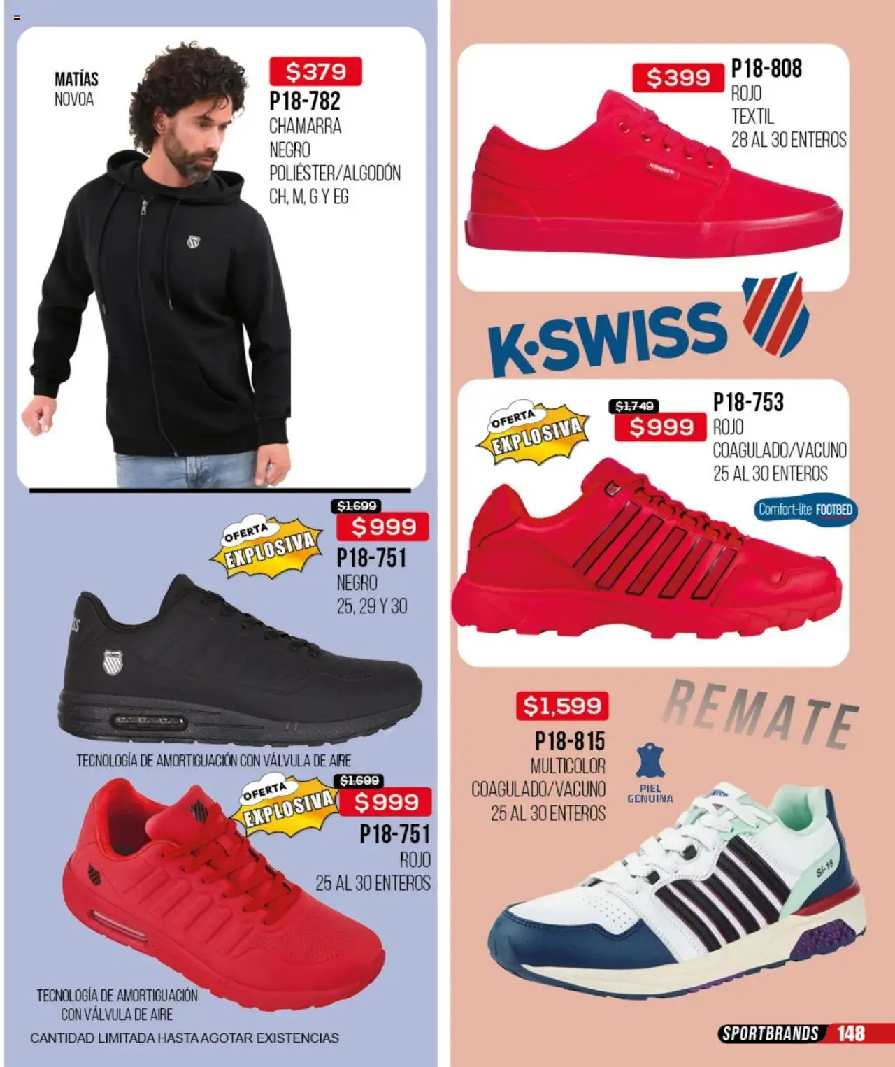 Nuevas ofertas de Cklass válidas en toda la República Mexicana desde el 13.08.2025. ¡Encuentra las mejores ofertas en Cklass - Catálogo Remate Total Ropa! | Página: 270 | Productos: Chamarra, Válvula